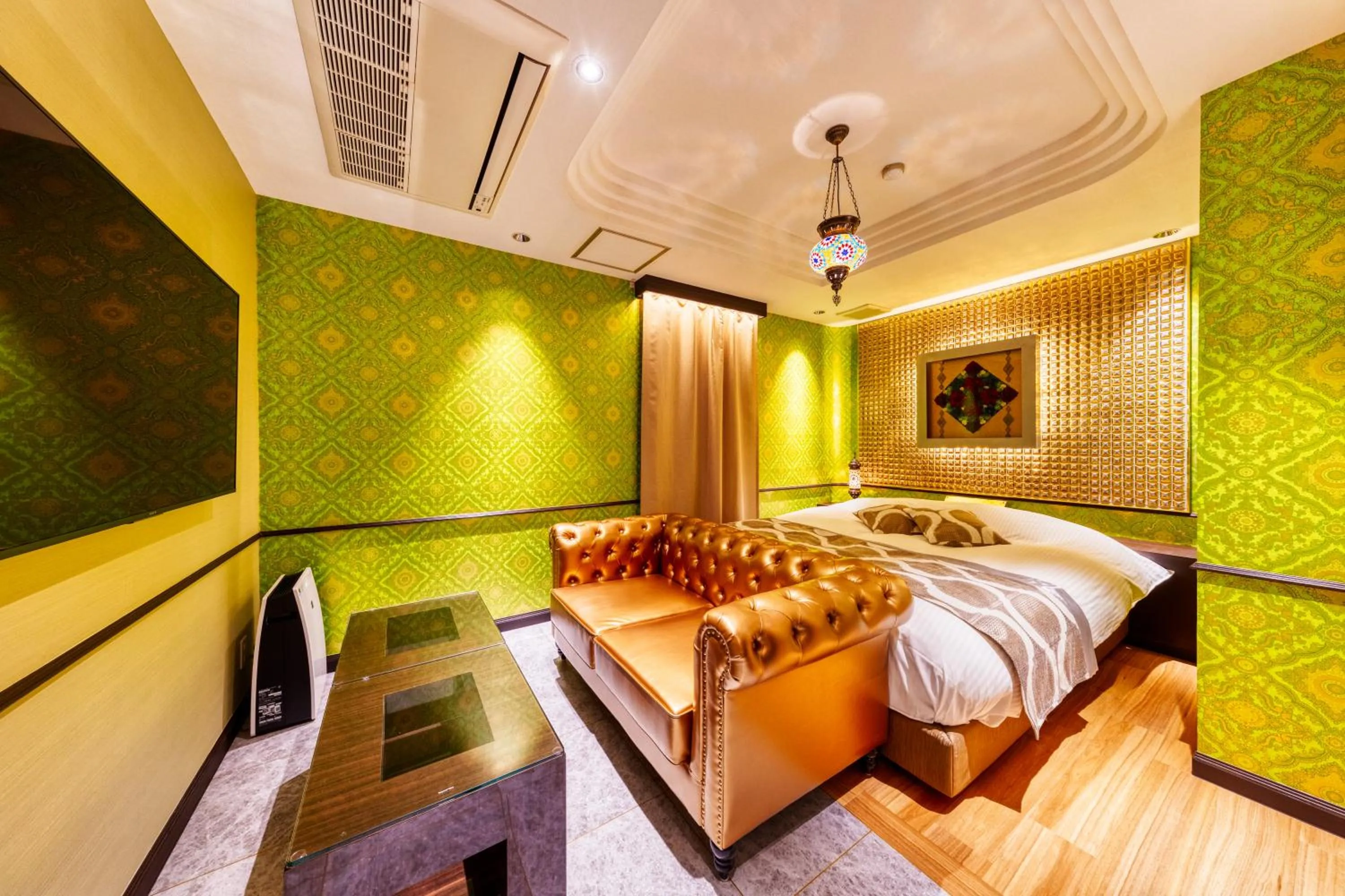 Bed in HOTEL Artia Izumiotsu (Adult Only)