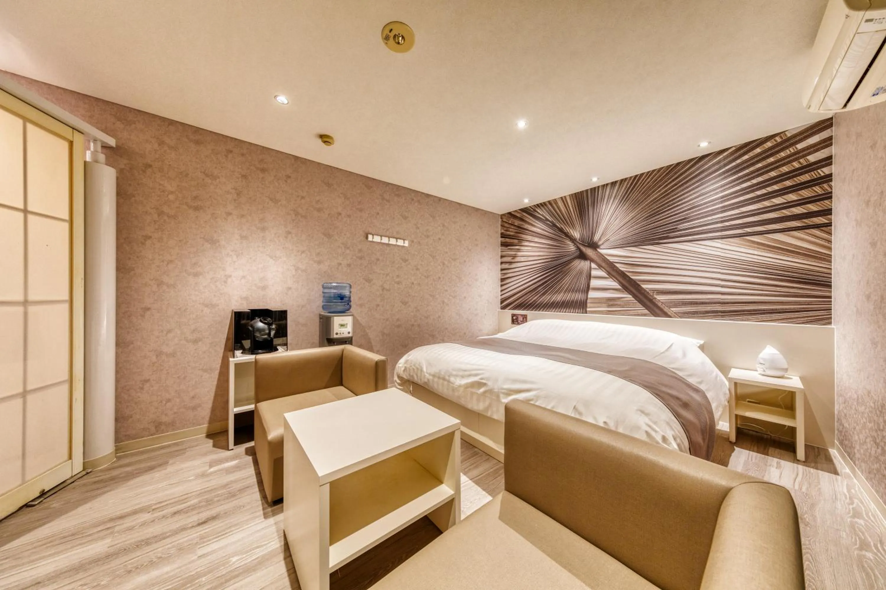 Bed in HOTEL LUNA MODERN Sakuranomiya (Adult Only)