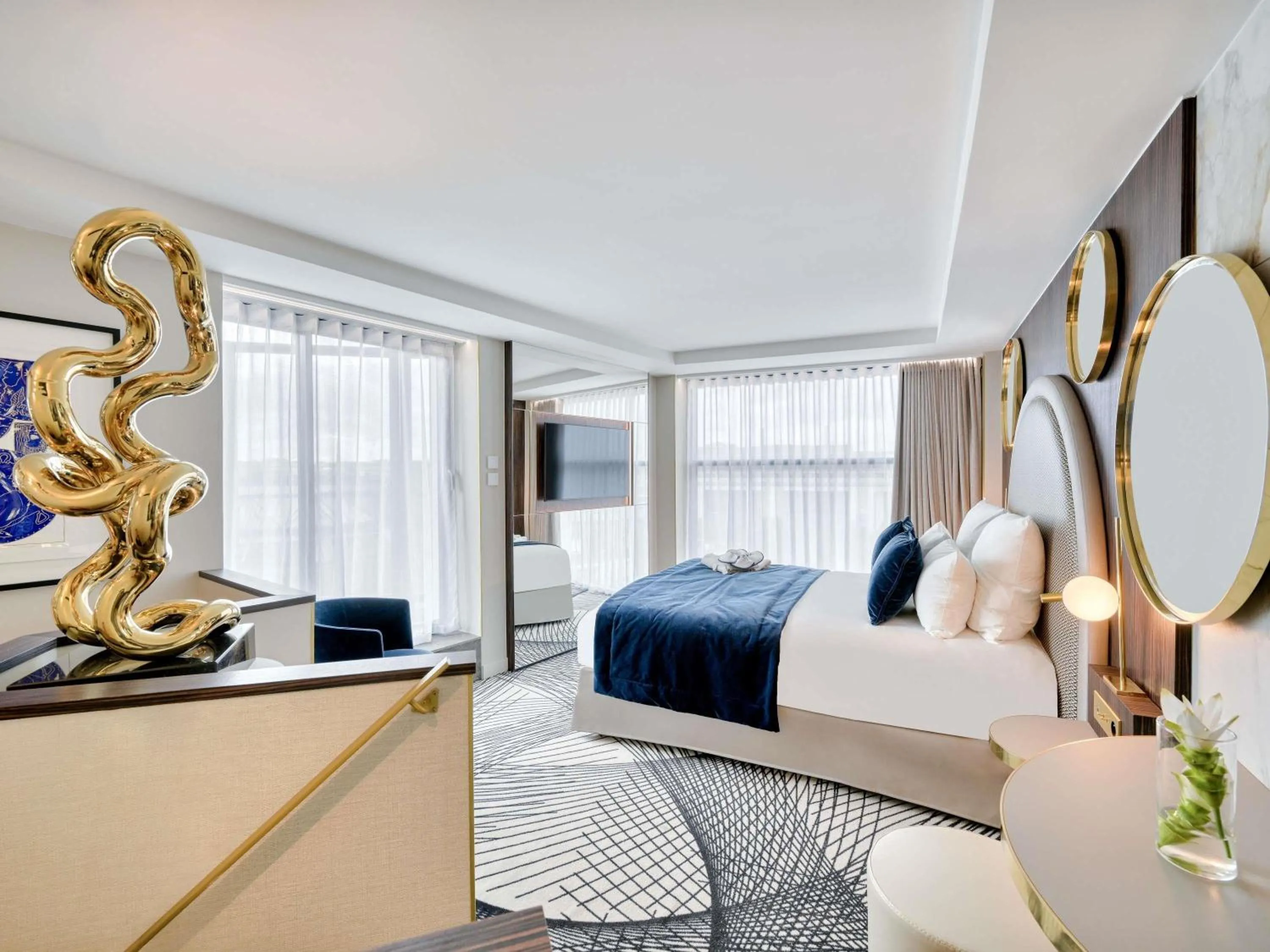 Bedroom, Bed in Novotel Paris Centre Bercy