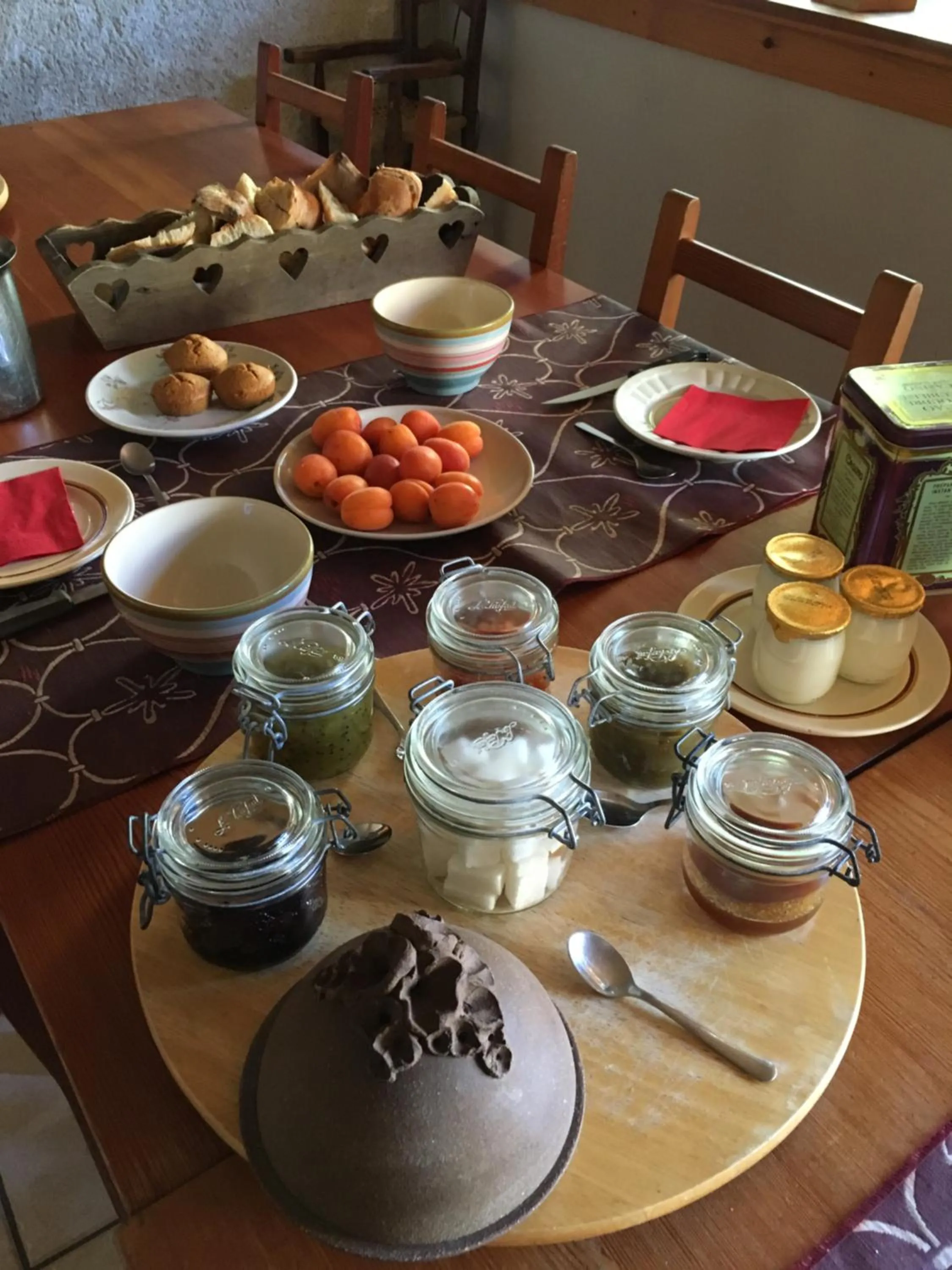 Breakfast in La Roche Meane