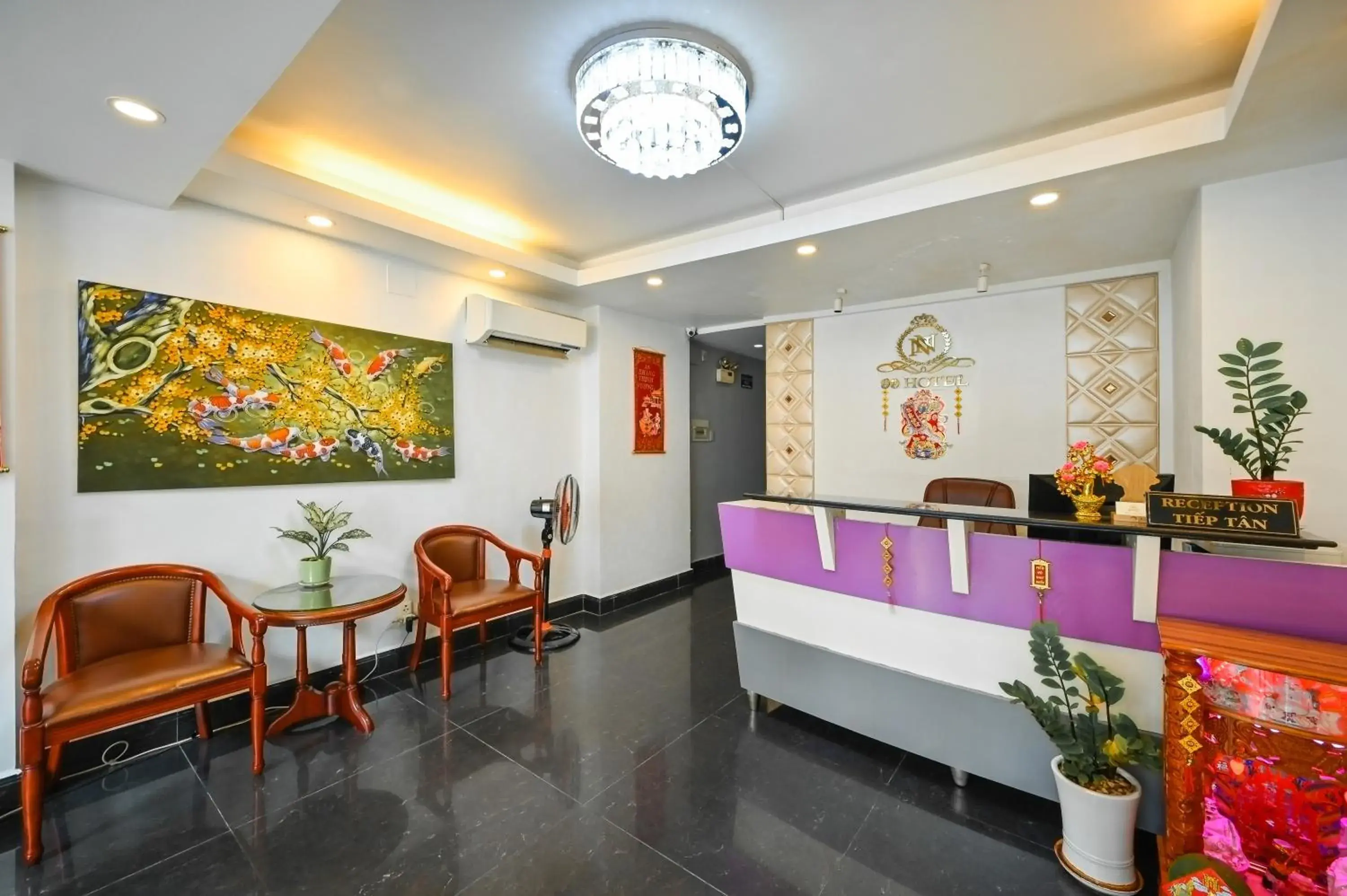 Lobby or reception in 99 Bui Vien Hotel (Boutique) Lobby or reception in 99 Bui Vien Hotel (Boutique)