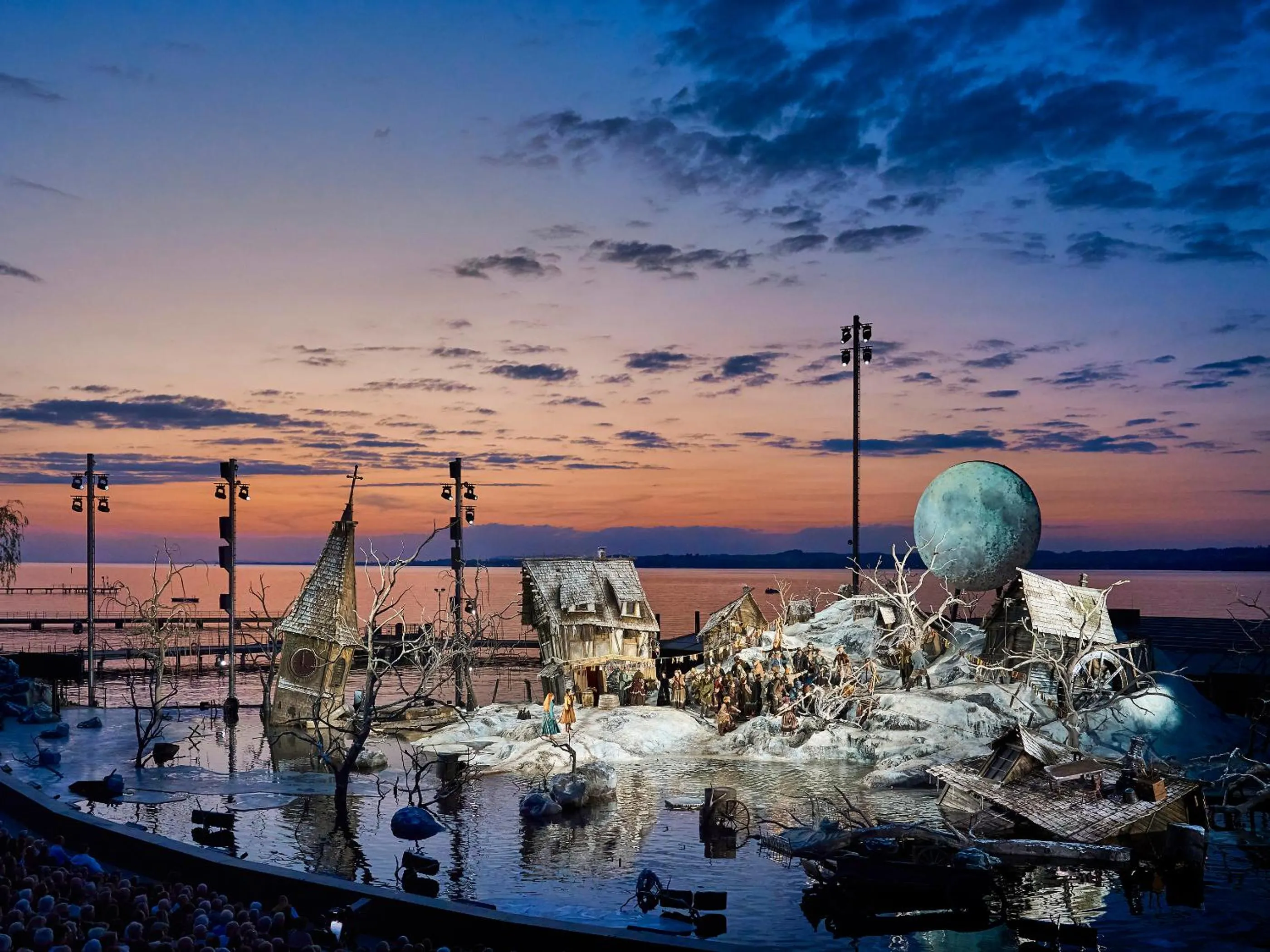 Sunset in Schedlers Löwenhotel-GARNI