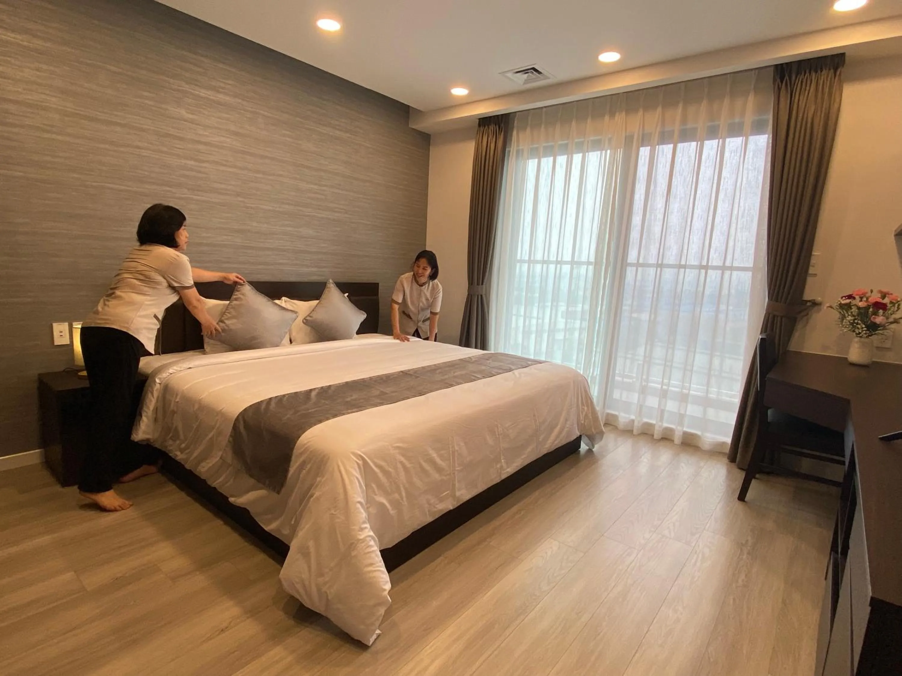 Bed in FAMILLE HA NAM