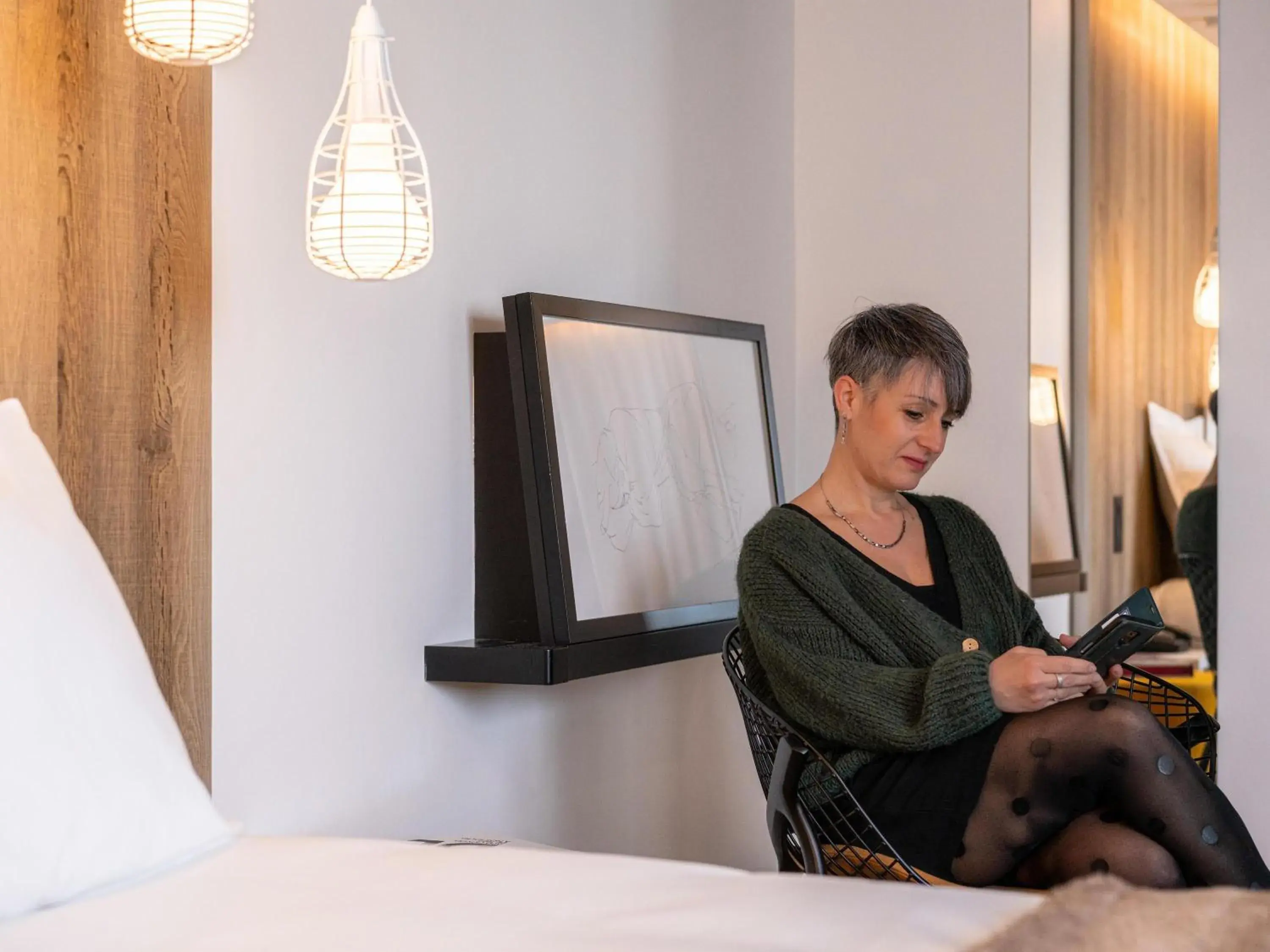 Bedroom in Mercure Valence Bedroom in Mercure Valence