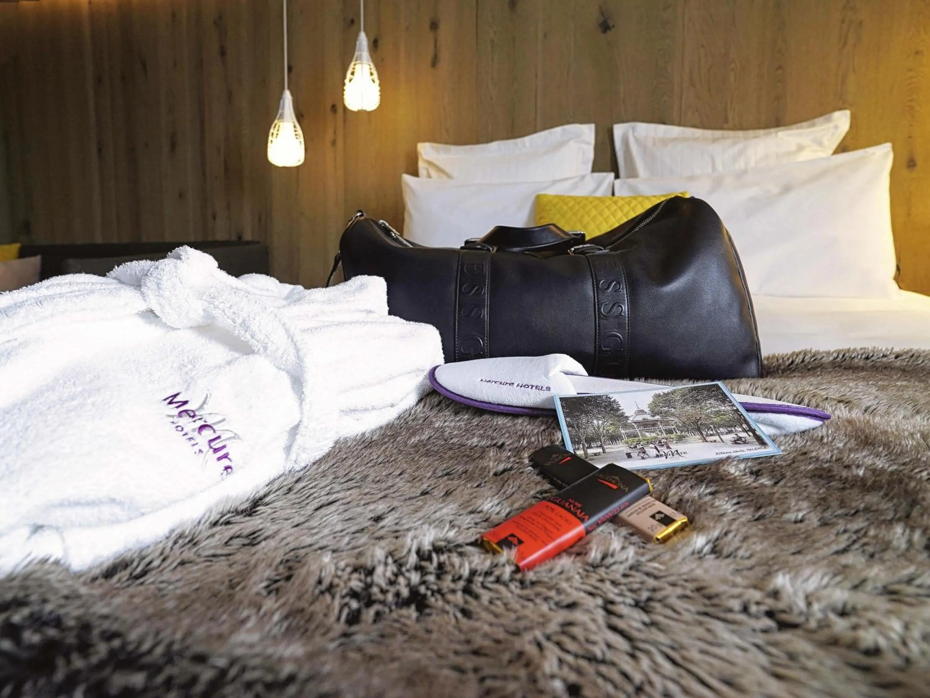 Bedroom, Bed in Mercure Valence