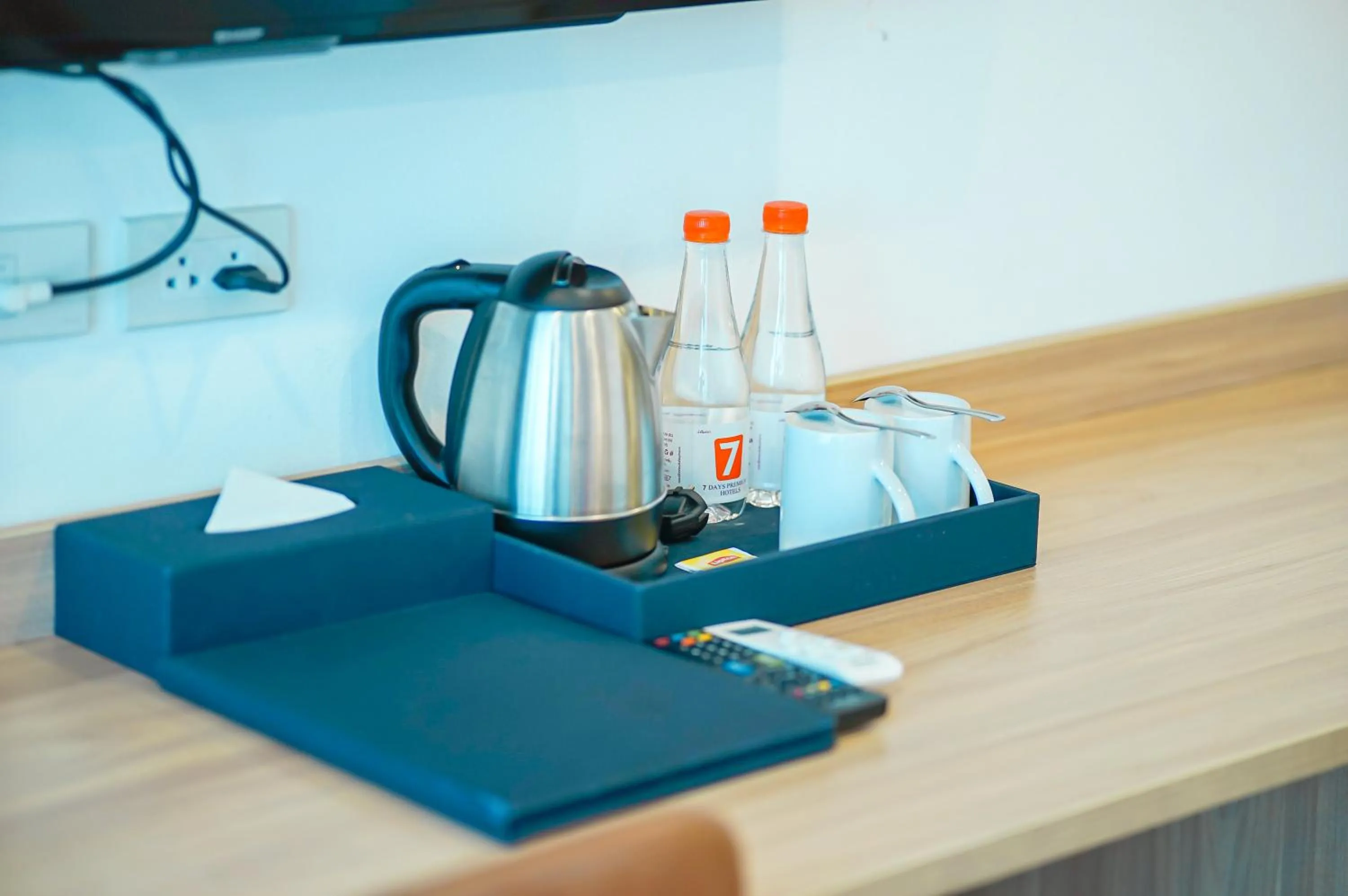 Coffee/tea facilities in 7 Days Premium Hotel Don Meaung Airport