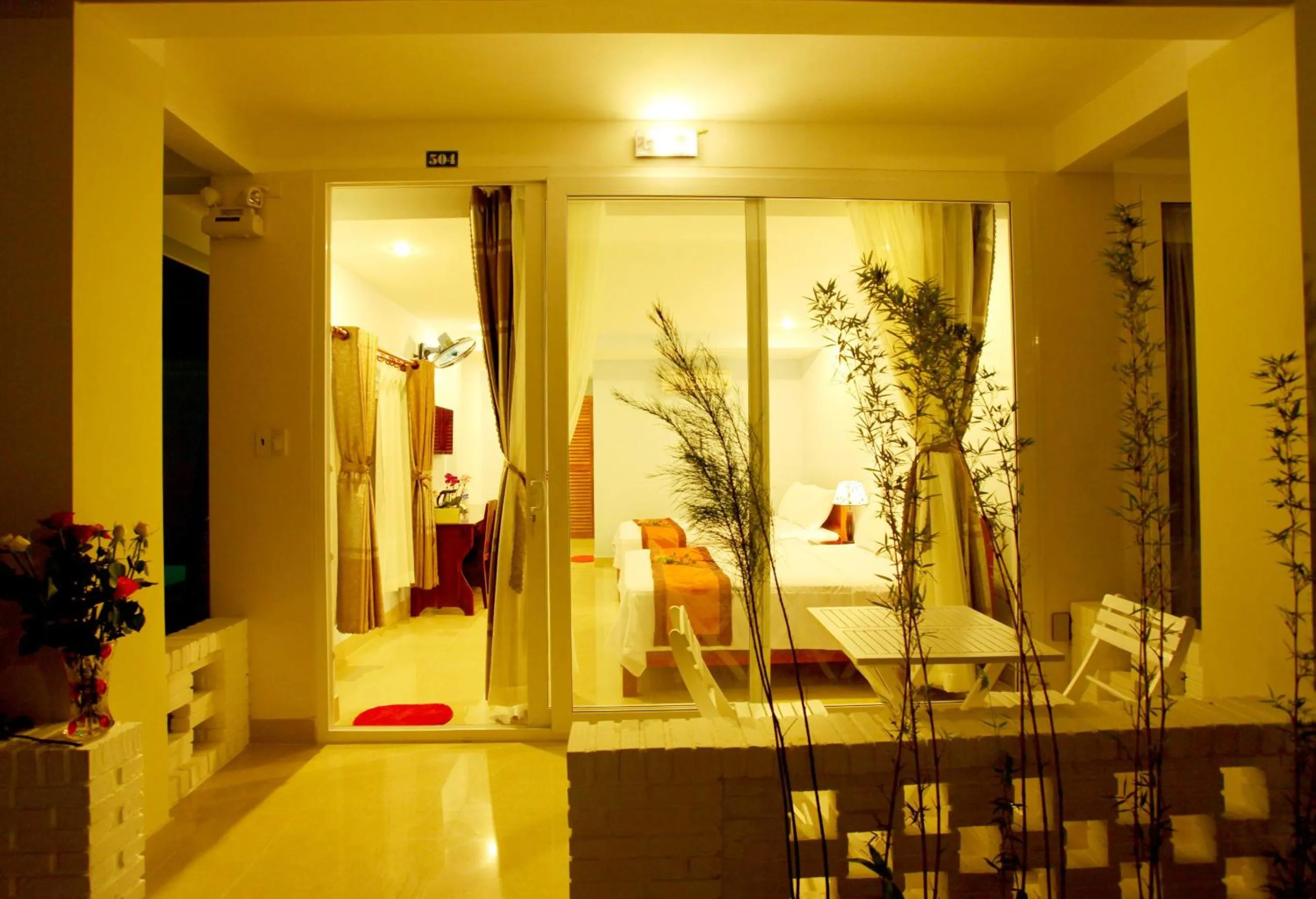 Decorative detail in Hai Yen Family Hotel