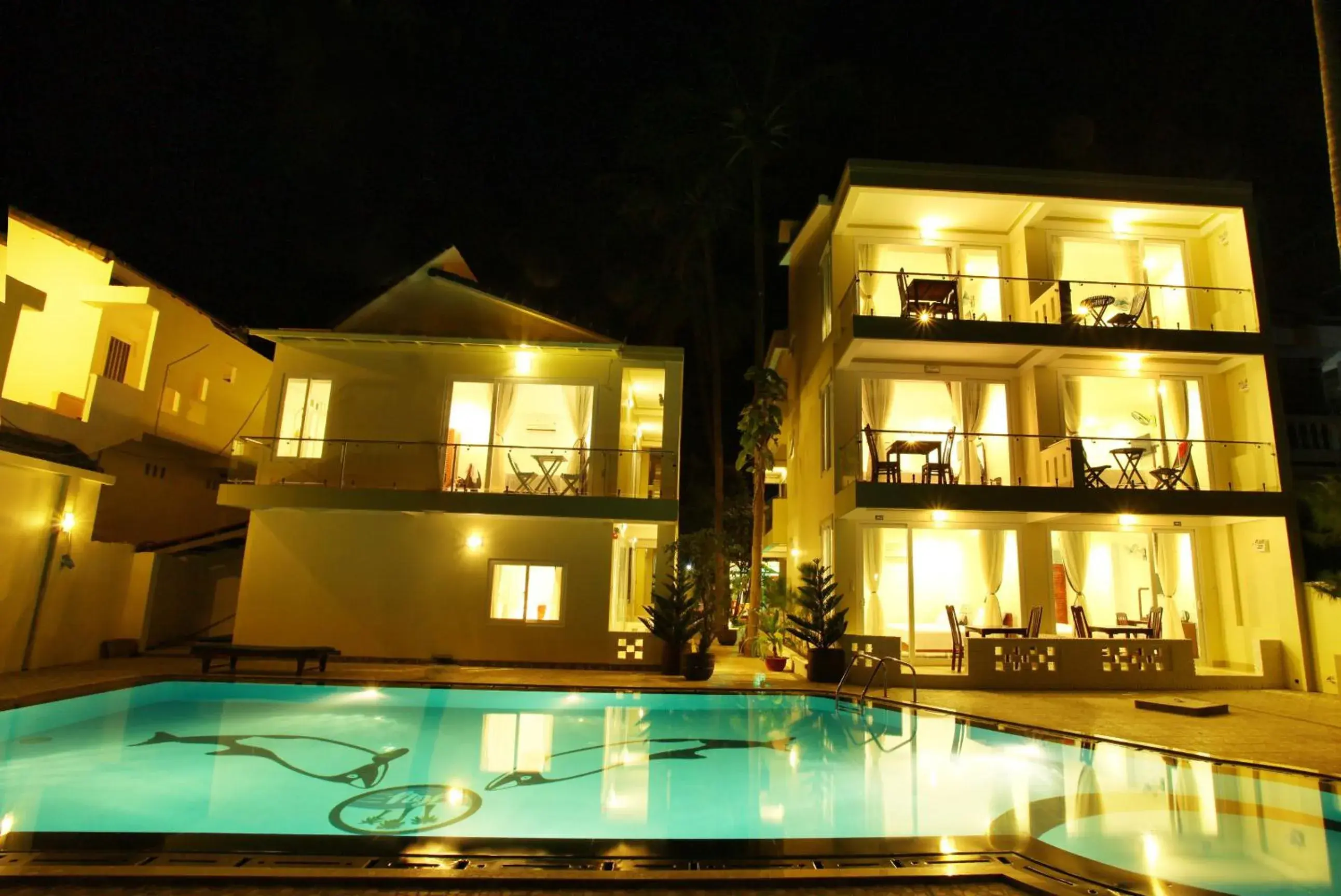 Property building in Hai Yen Family Hotel Property building in Hai Yen Family Hotel