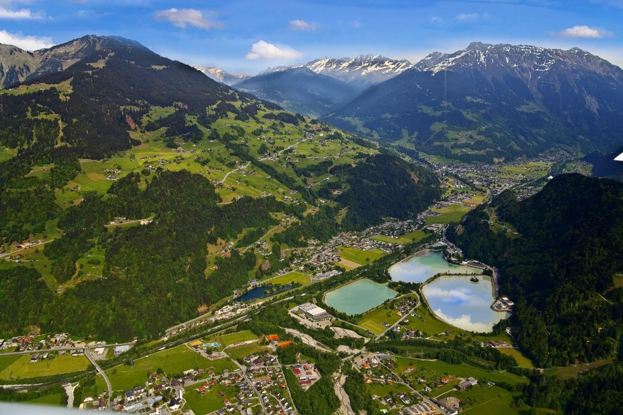 Natural landscape in Hotel Brunella