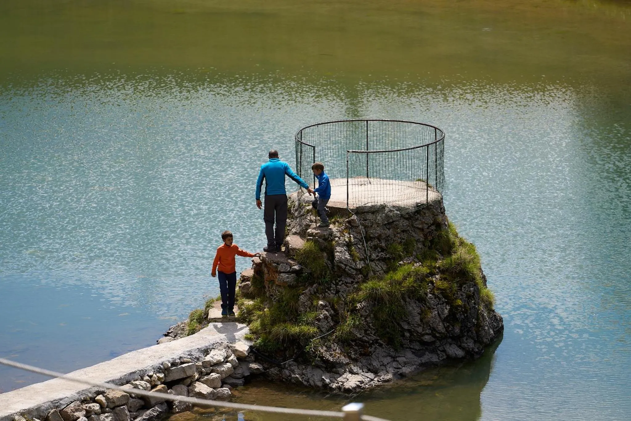 Lake view in Hotel Pordoi Passo Pordoi Vegetarian Hotel