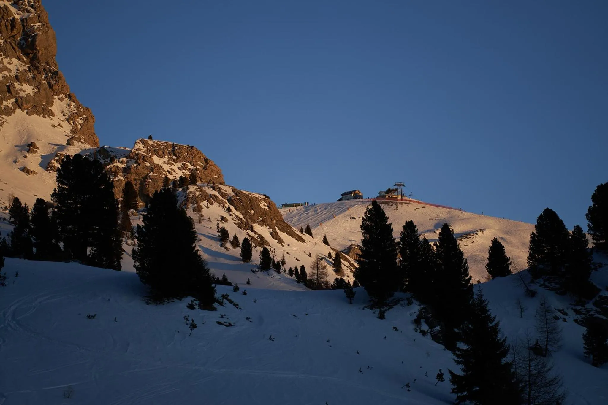 Winter in Hotel Pordoi Passo Pordoi Vegetarian Hotel