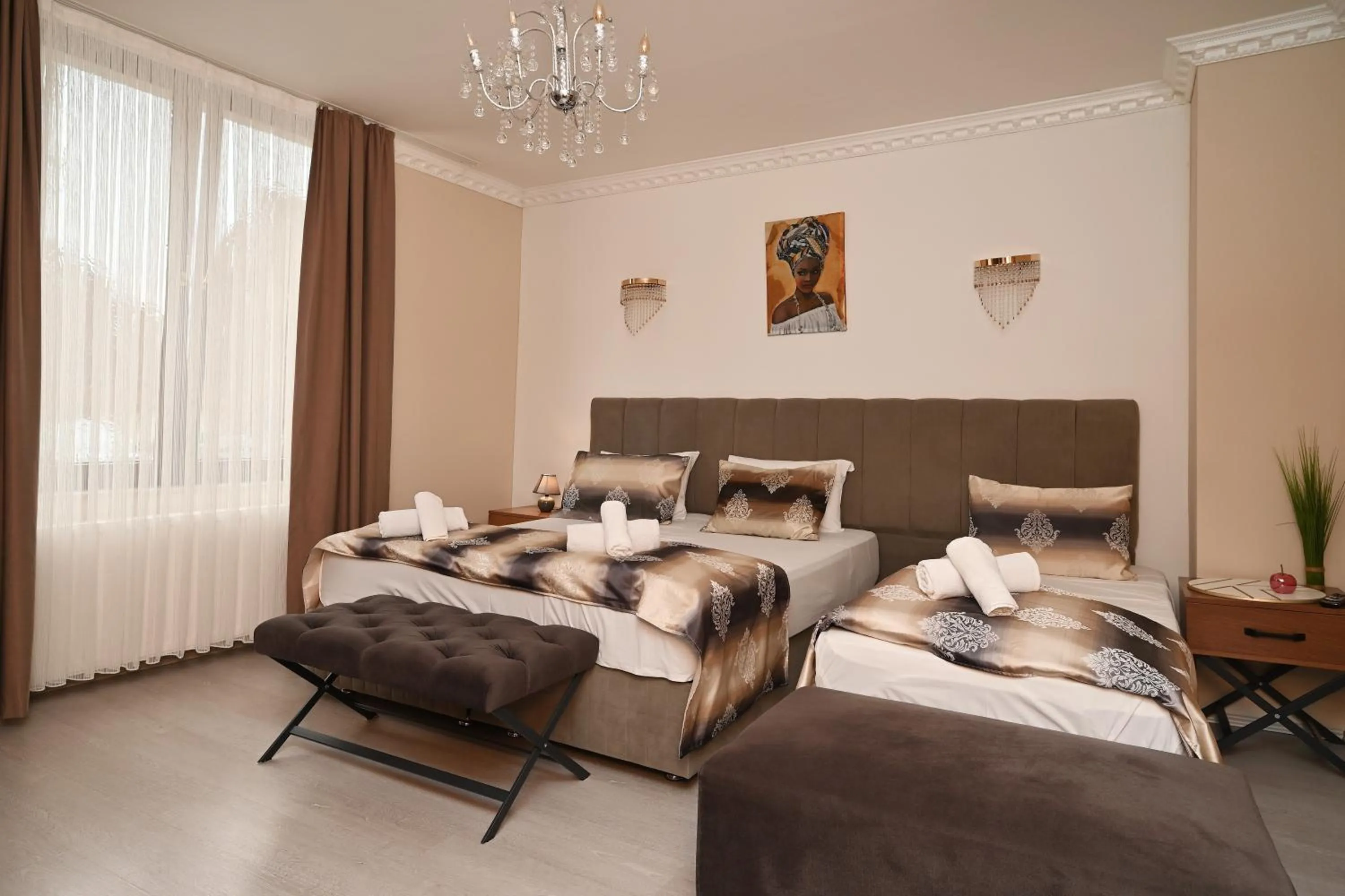 Bed in Kispet Deluxe Hotels&Suites