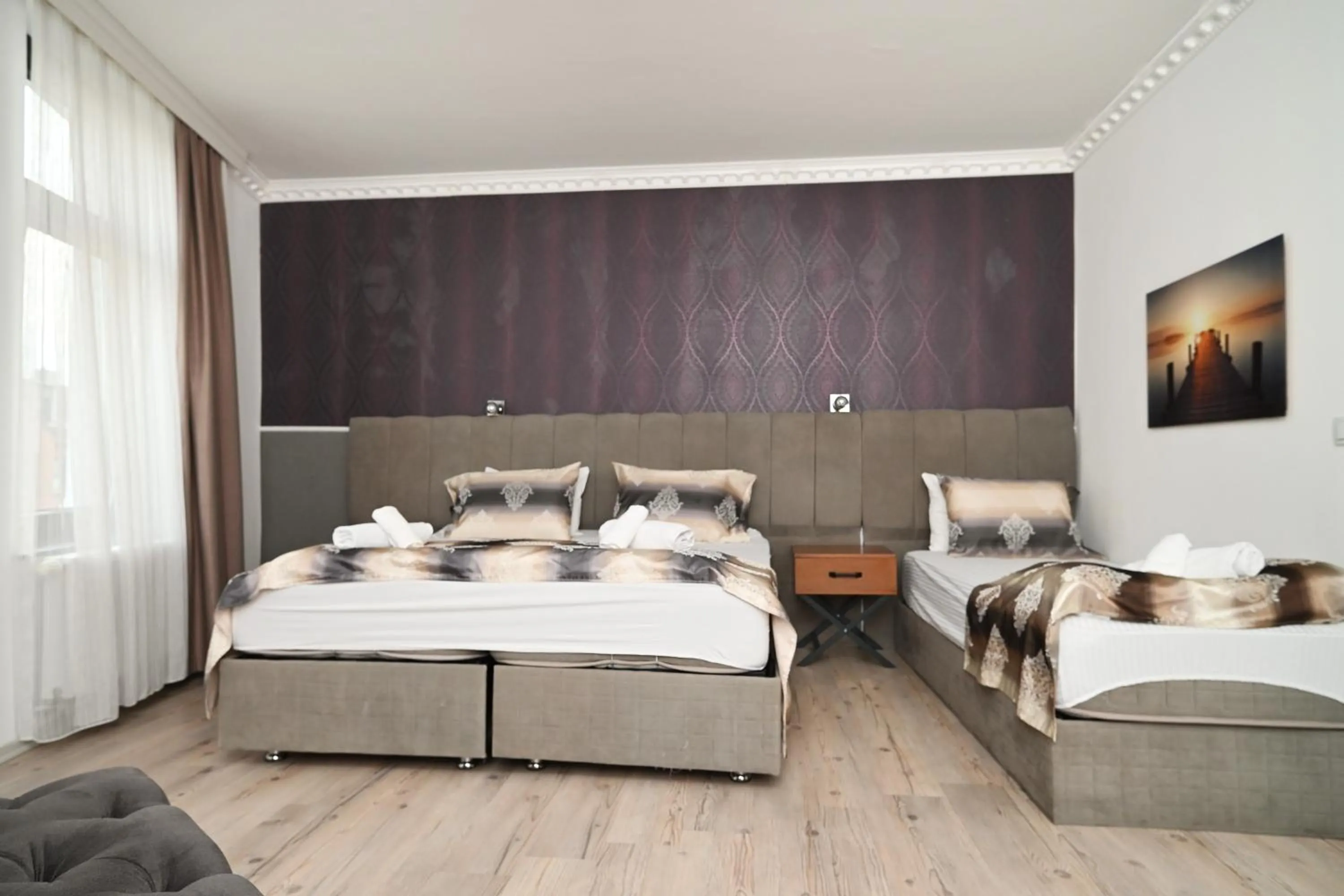 Bed in Kispet Deluxe Hotels&Suites