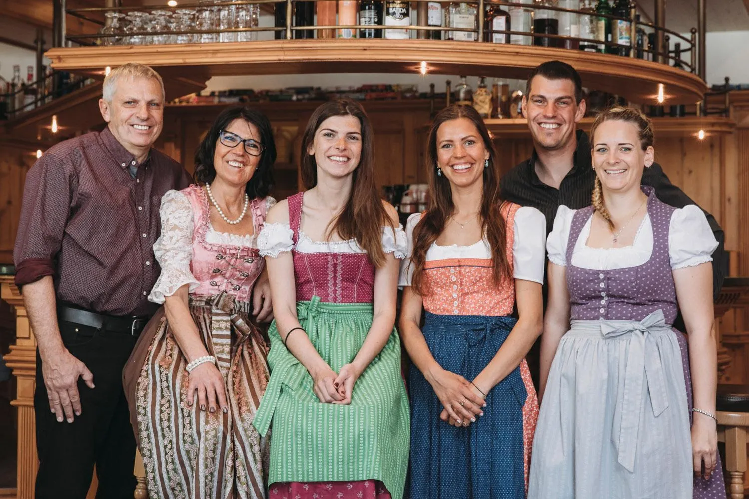 Family in Hotel Hirschen