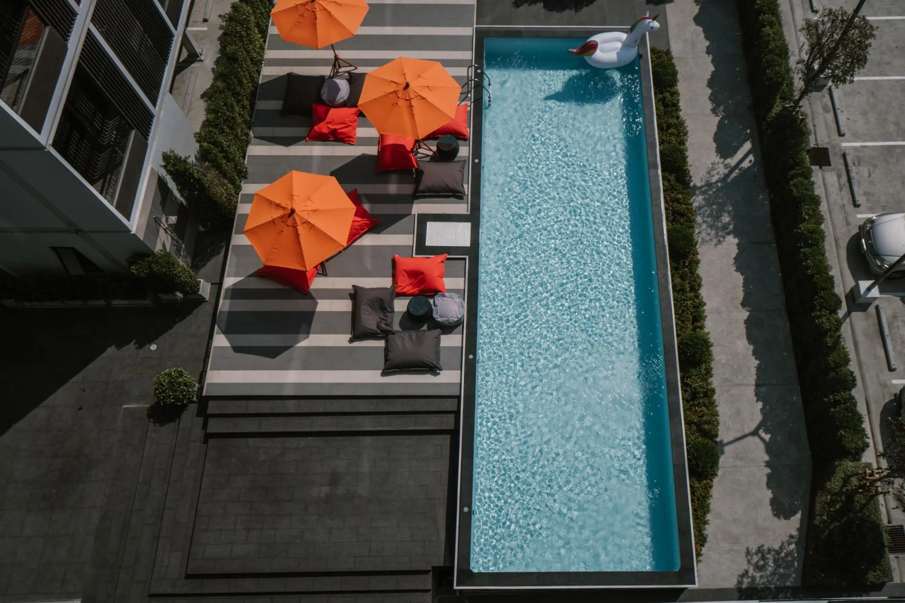 Pool view in The Iconic Hotel Don Mueang Airport
