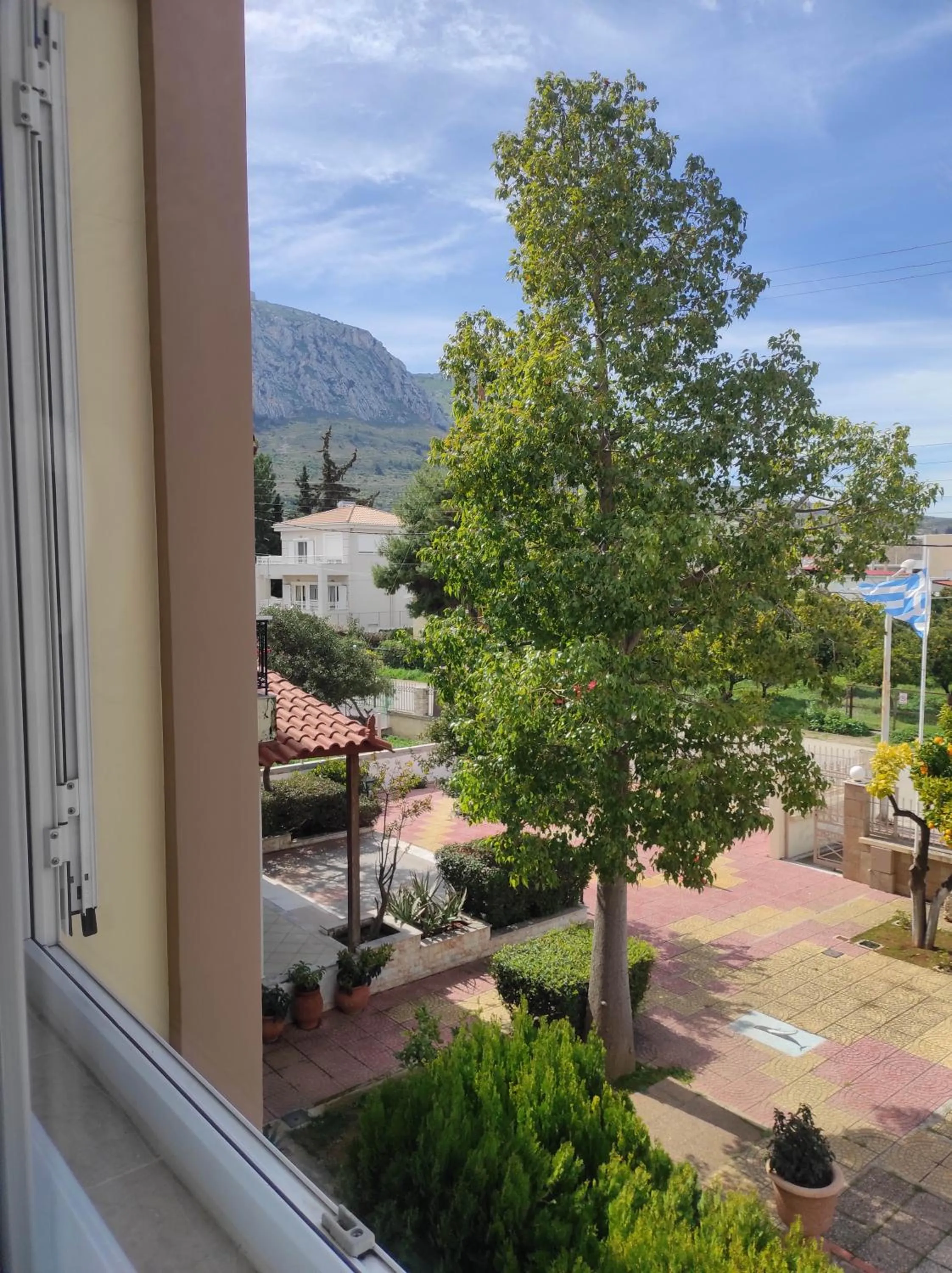 Garden view in Vasilios Marinos Rooms