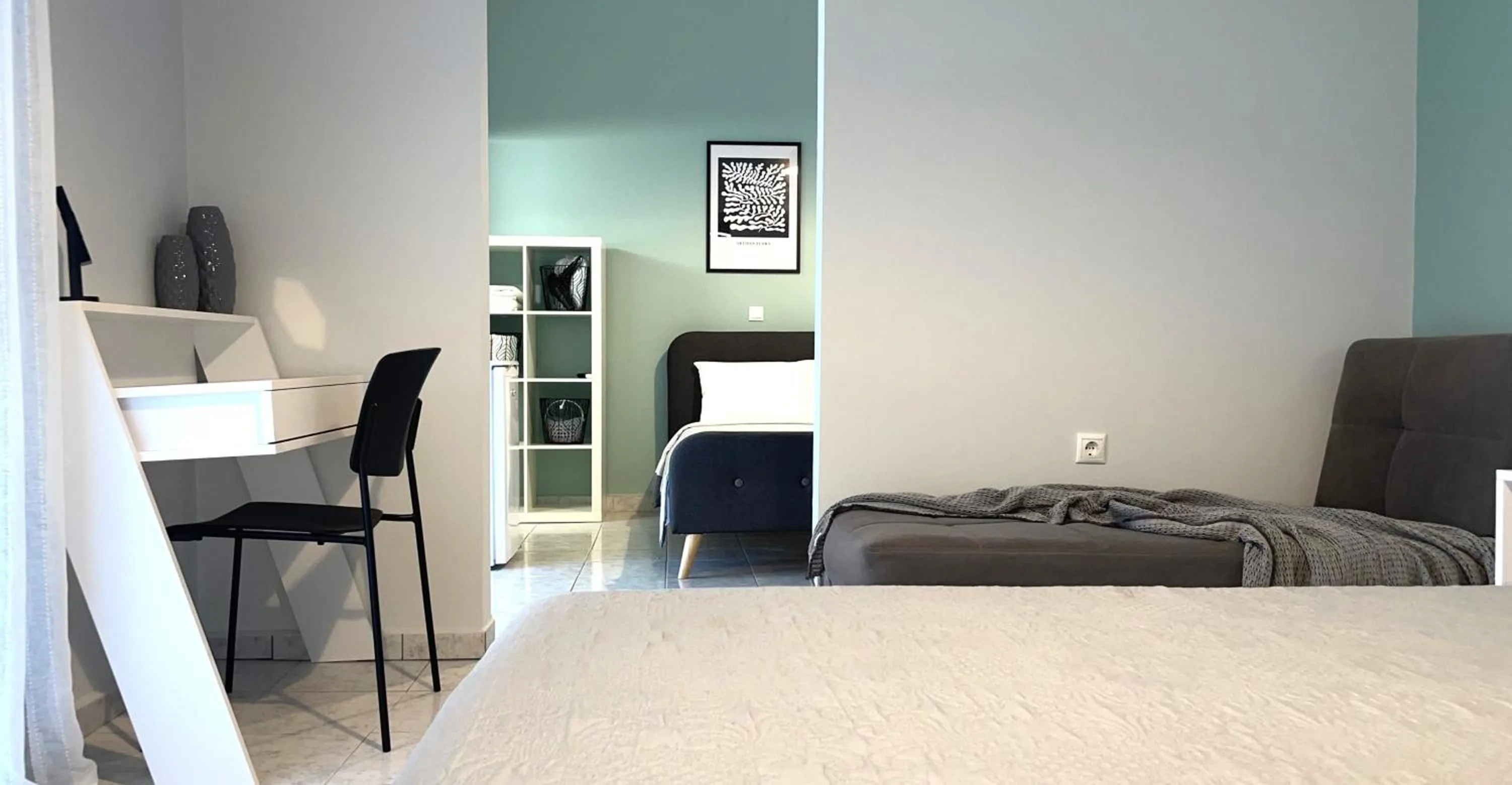 Photo of the whole room, Bed in Vasilios Marinos Rooms