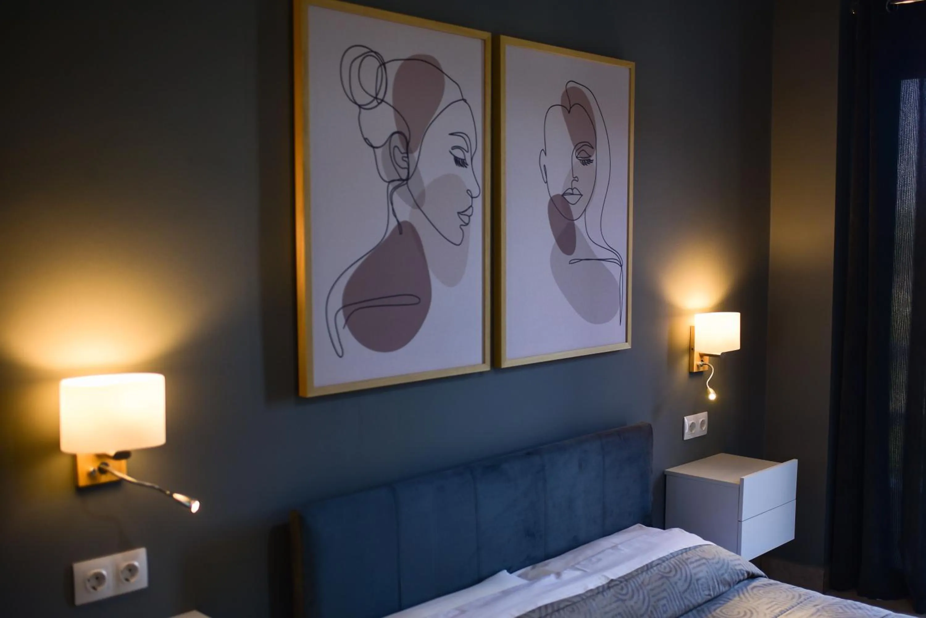 Bedroom, Bed in Vasilios Marinos Rooms