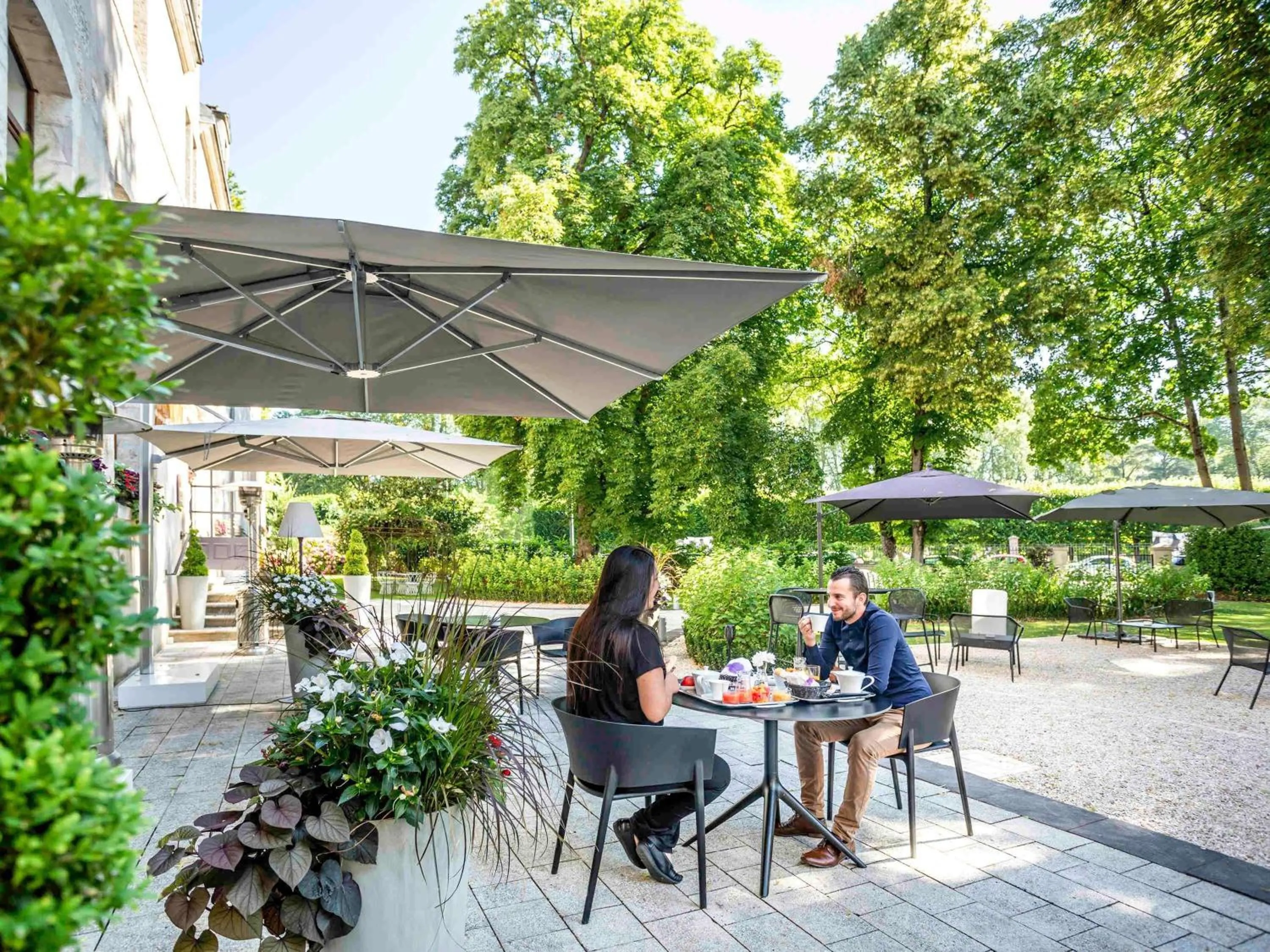 Breakfast in Hotel De Bourbon Grand Hotel Mercure Bourges