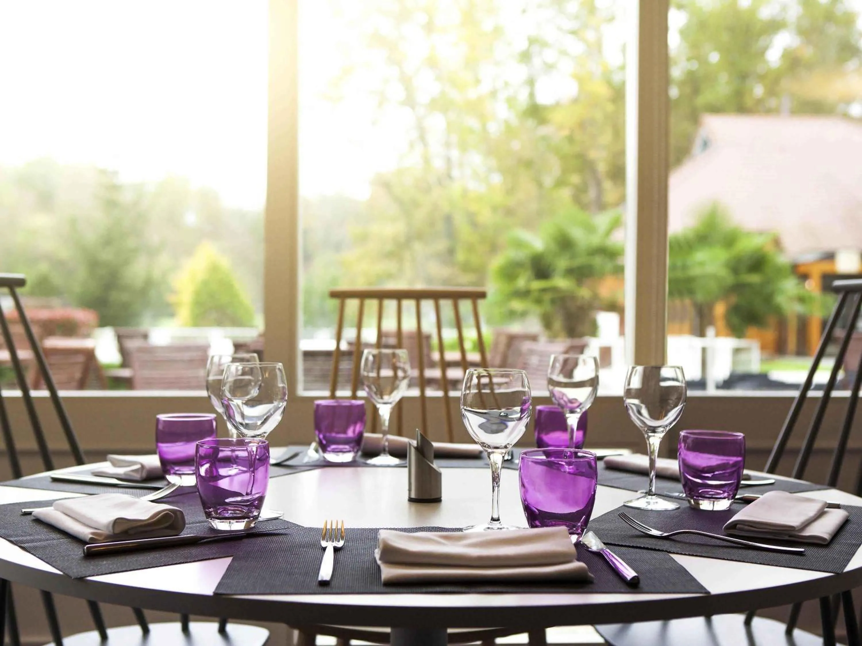 Restaurant/places to eat in Novotel Fontainebleau Ury