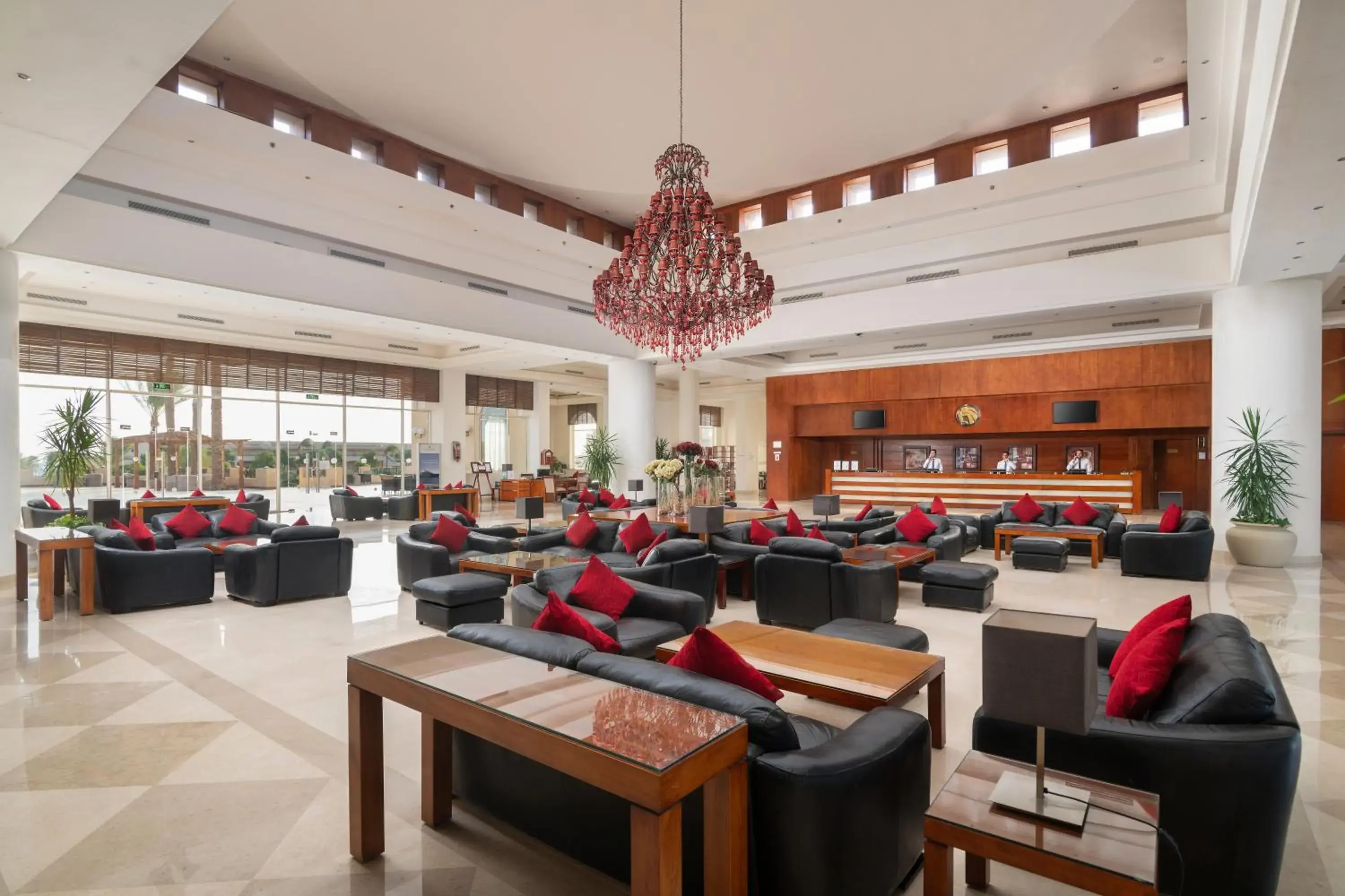 Lobby or reception in Cleopatra Luxury Resort Makadi Bay Lobby or reception in Cleopatra Luxury Resort Makadi Bay