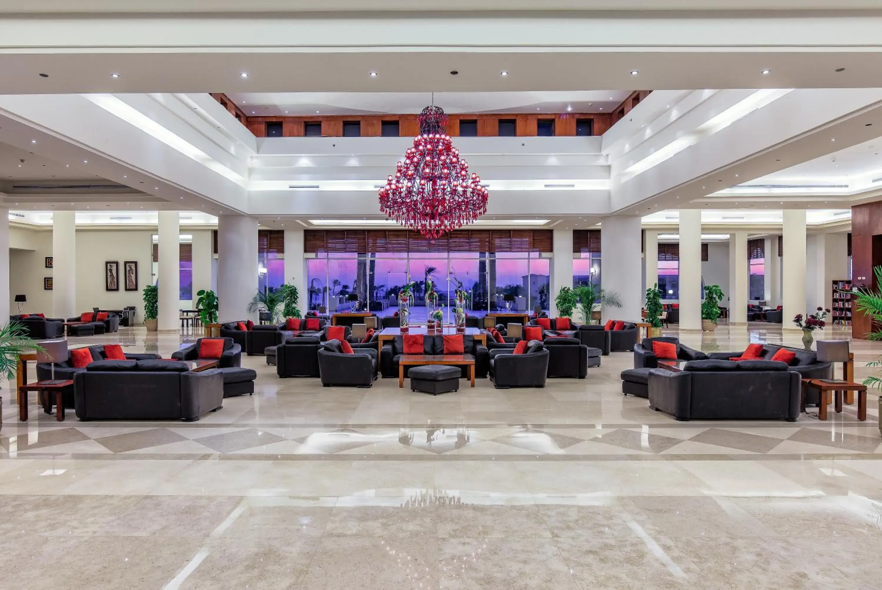 Lobby or reception in Cleopatra Luxury Resort Makadi Bay Lobby or reception in Cleopatra Luxury Resort Makadi Bay