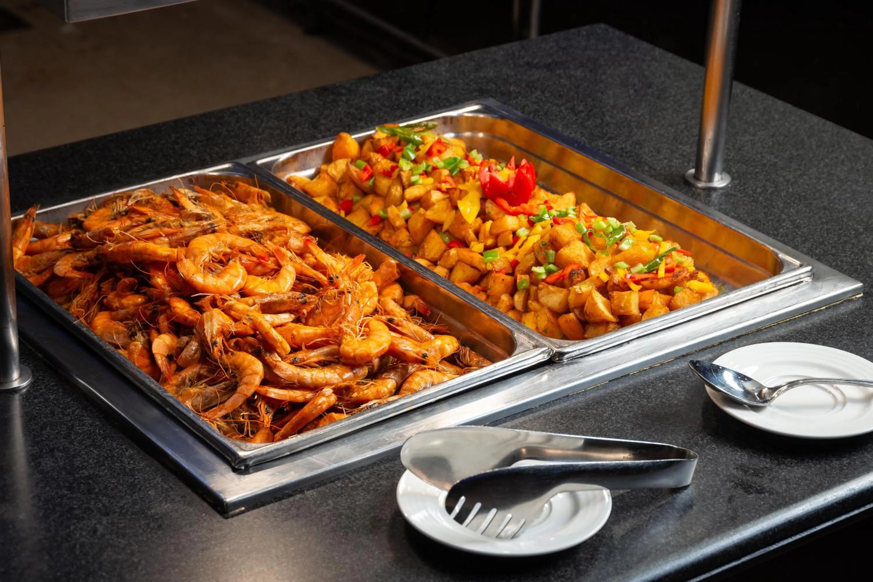 Food in Cleopatra Luxury Resort Makadi Bay