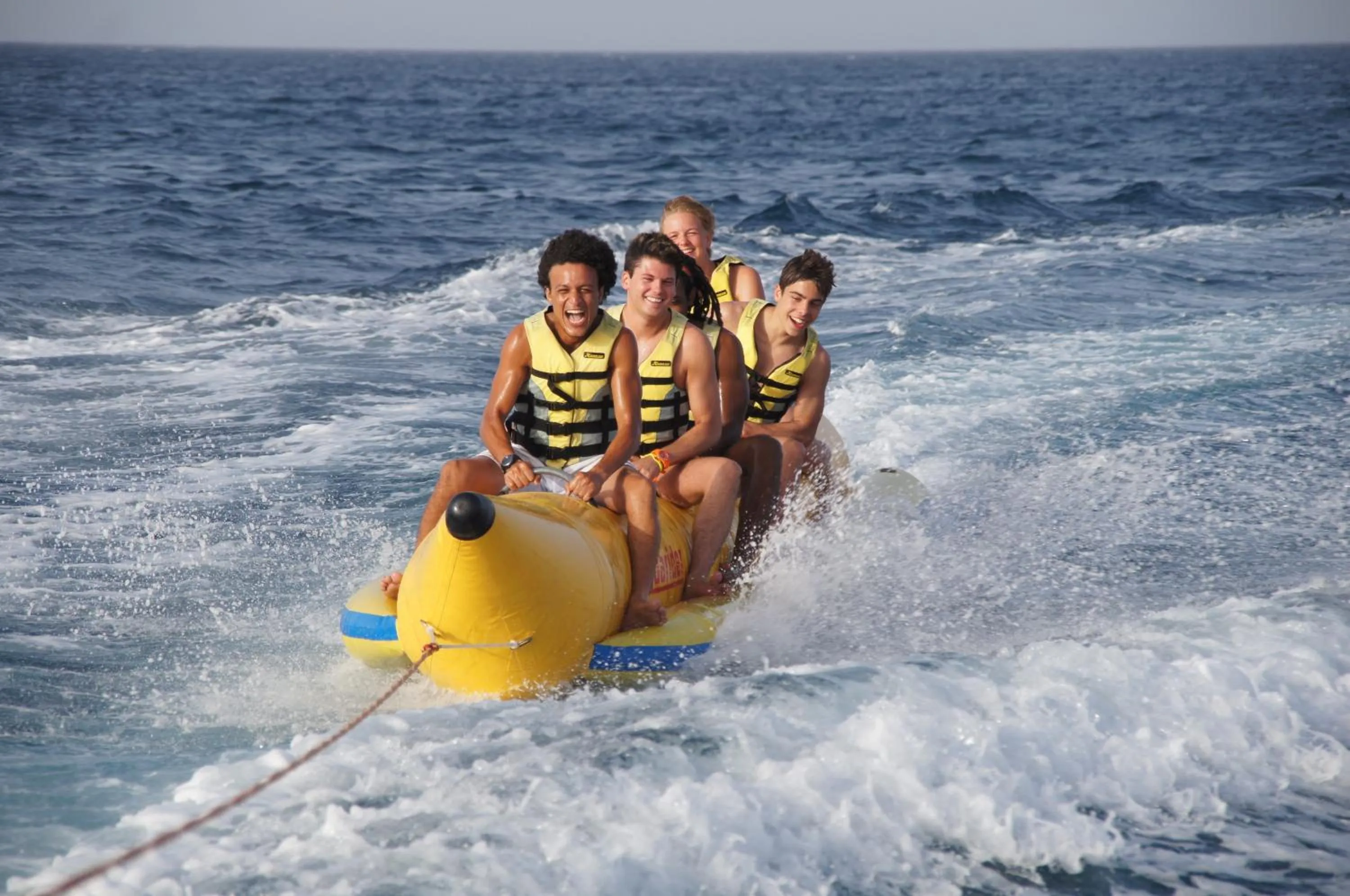 Aqua park in Cleopatra Luxury Resort Makadi Bay