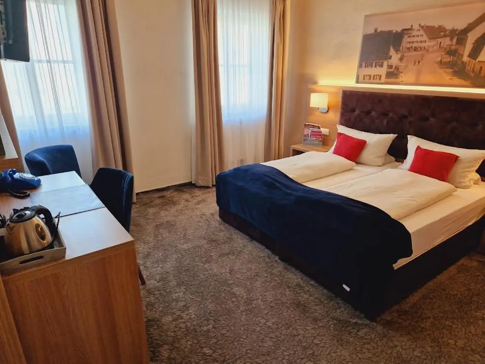 Photo of the whole room, Bed in Gasthof Bräuhaus Lepple