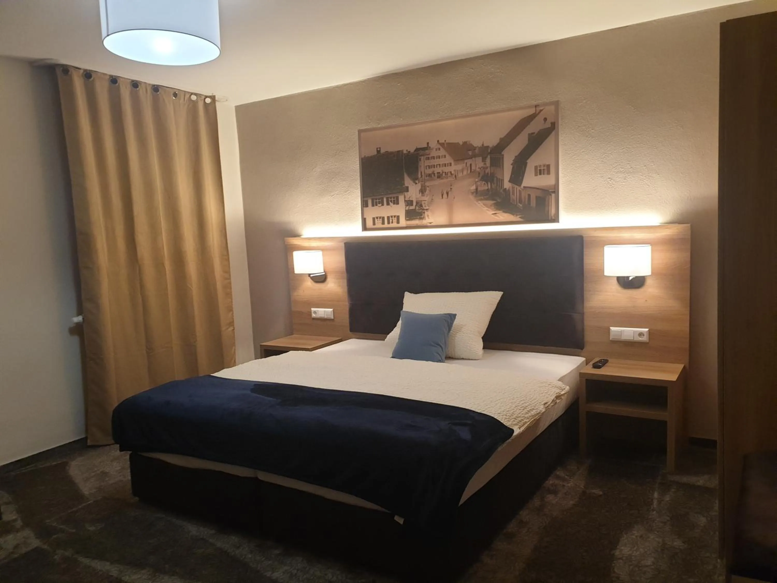 Bed in Gasthof Bräuhaus Lepple