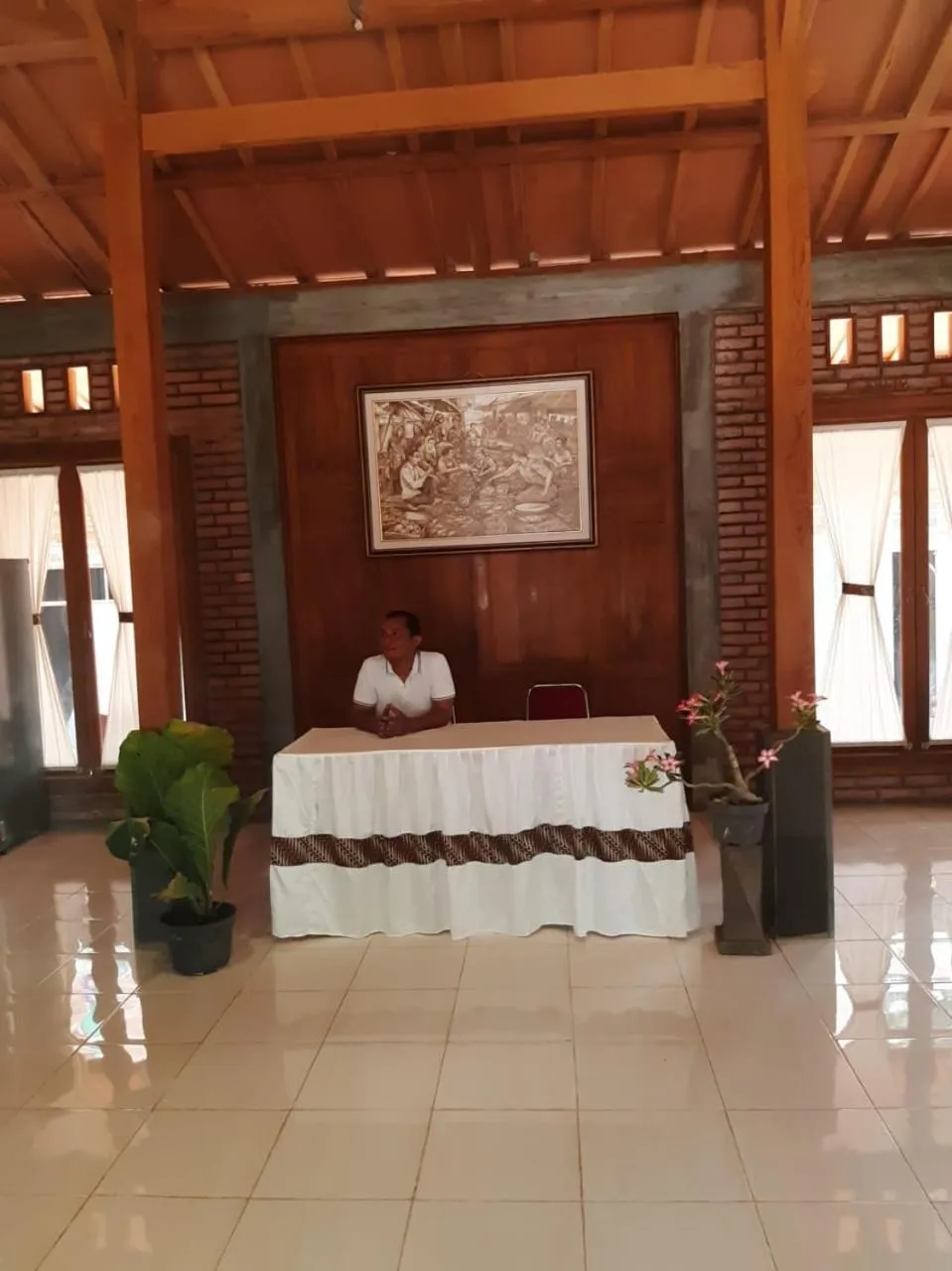 Staff in Omah Joglo Semarang