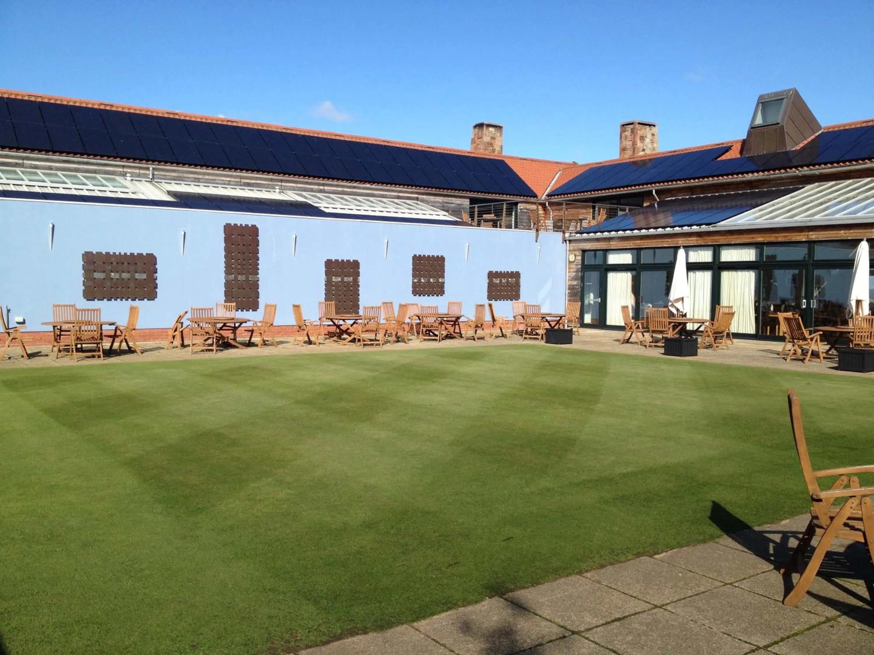 Garden in The Lodge at Craigielaw and Golf Courses