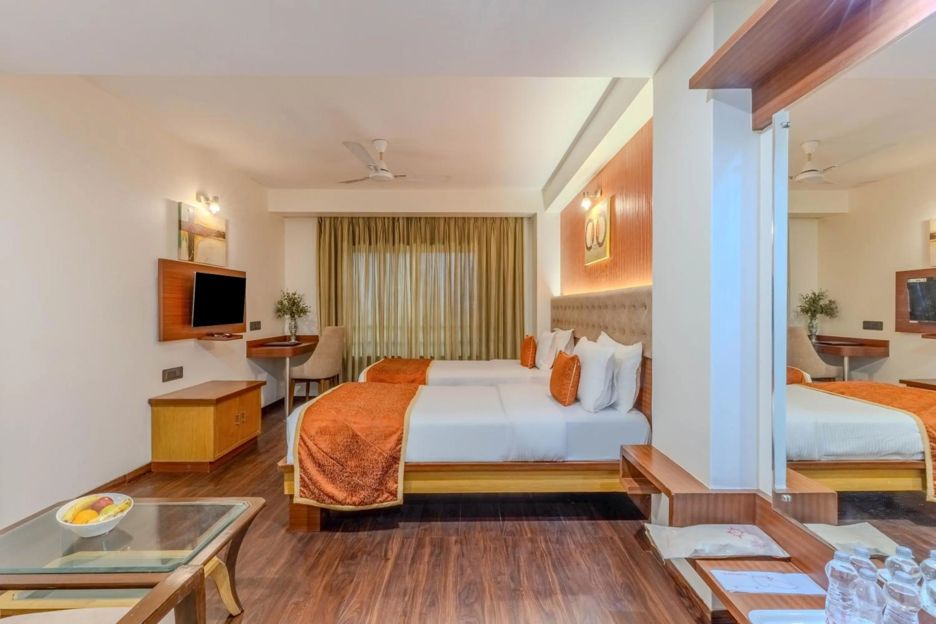 Bed in Hotel President