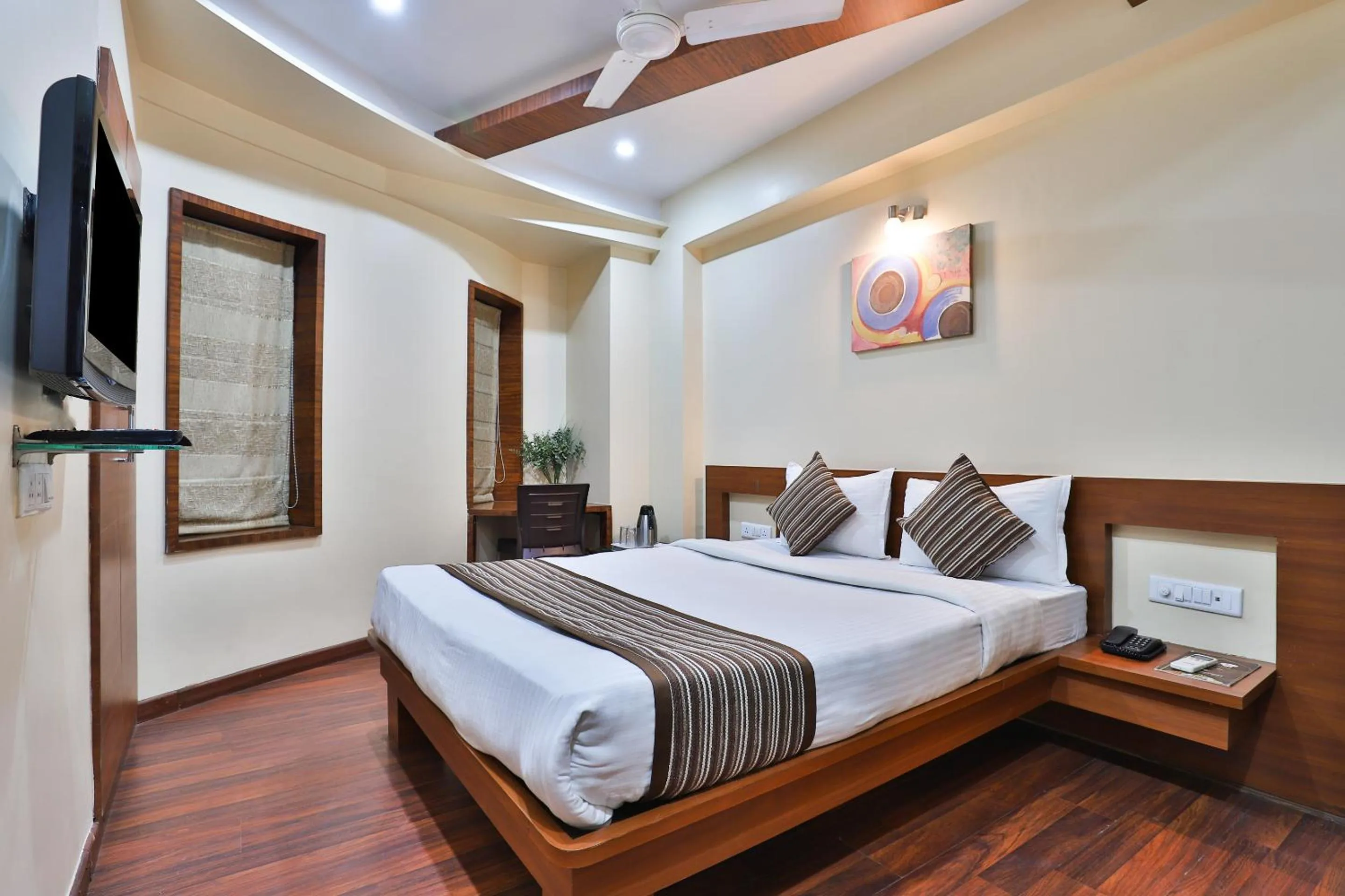 Bed in Hotel President