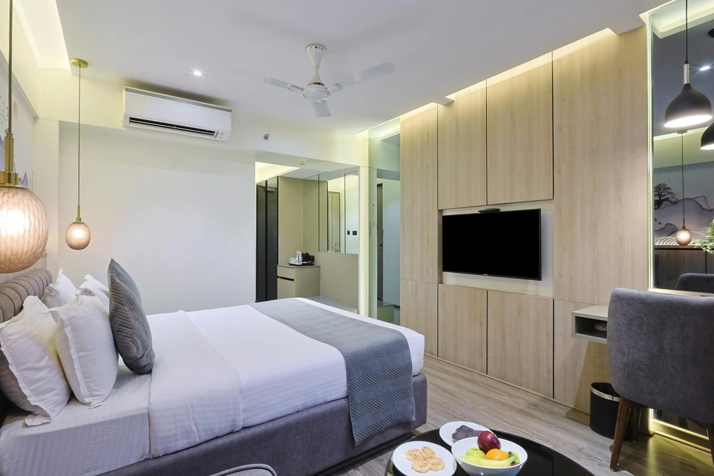 Bed in Hotel President