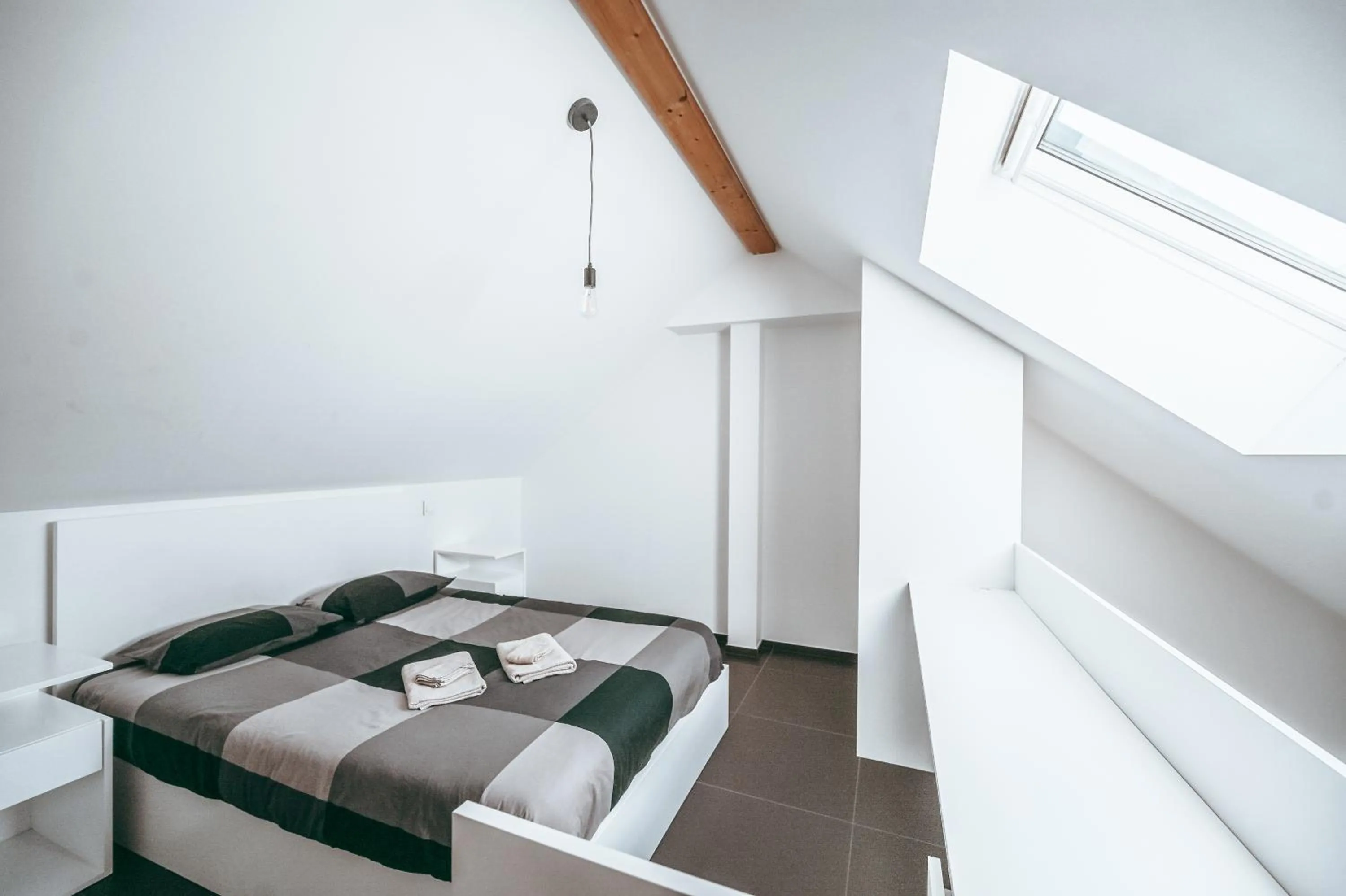 Bed in Wake Up Esch City