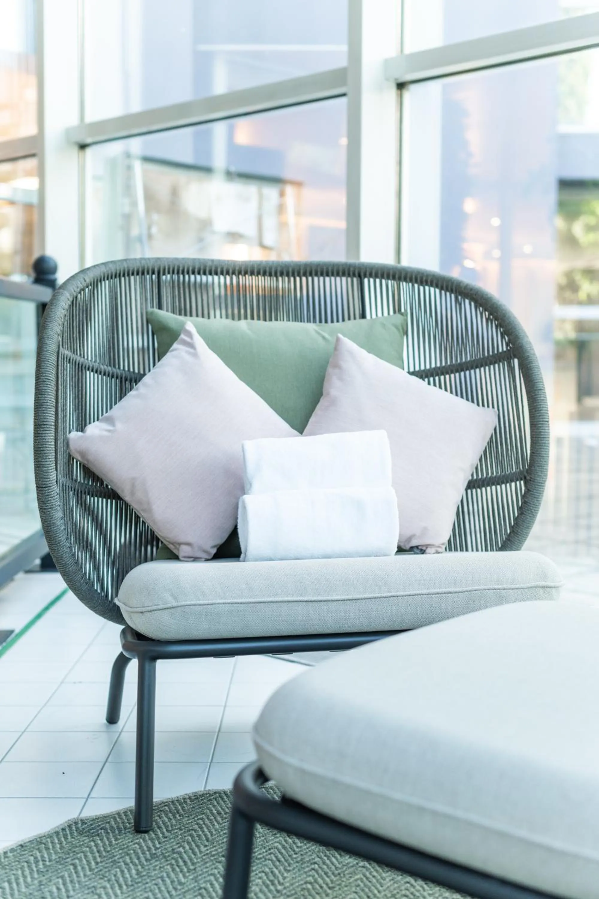 Pool view in Mercure Grenoble Centre Porte des Alpes