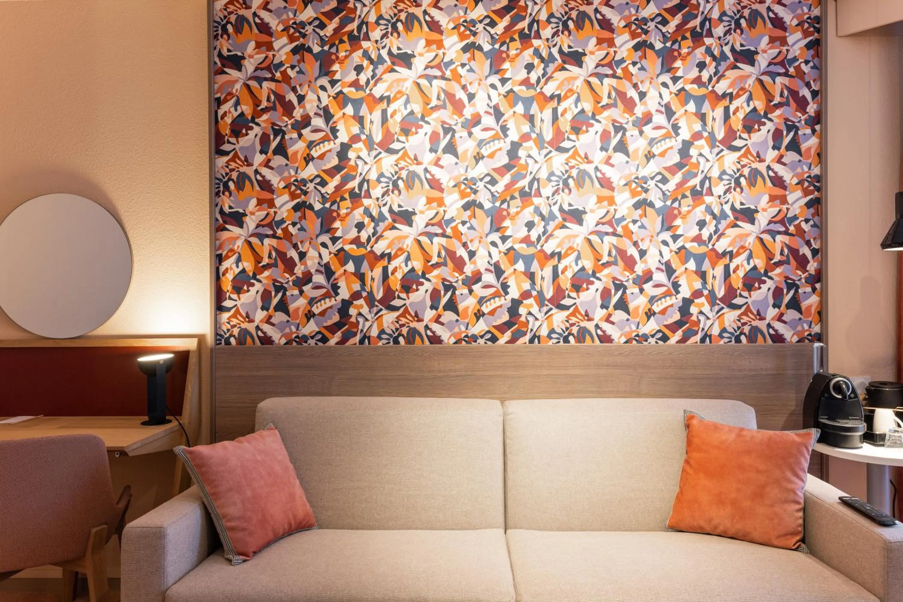 Decorative detail in Mercure Grenoble Centre Porte des Alpes