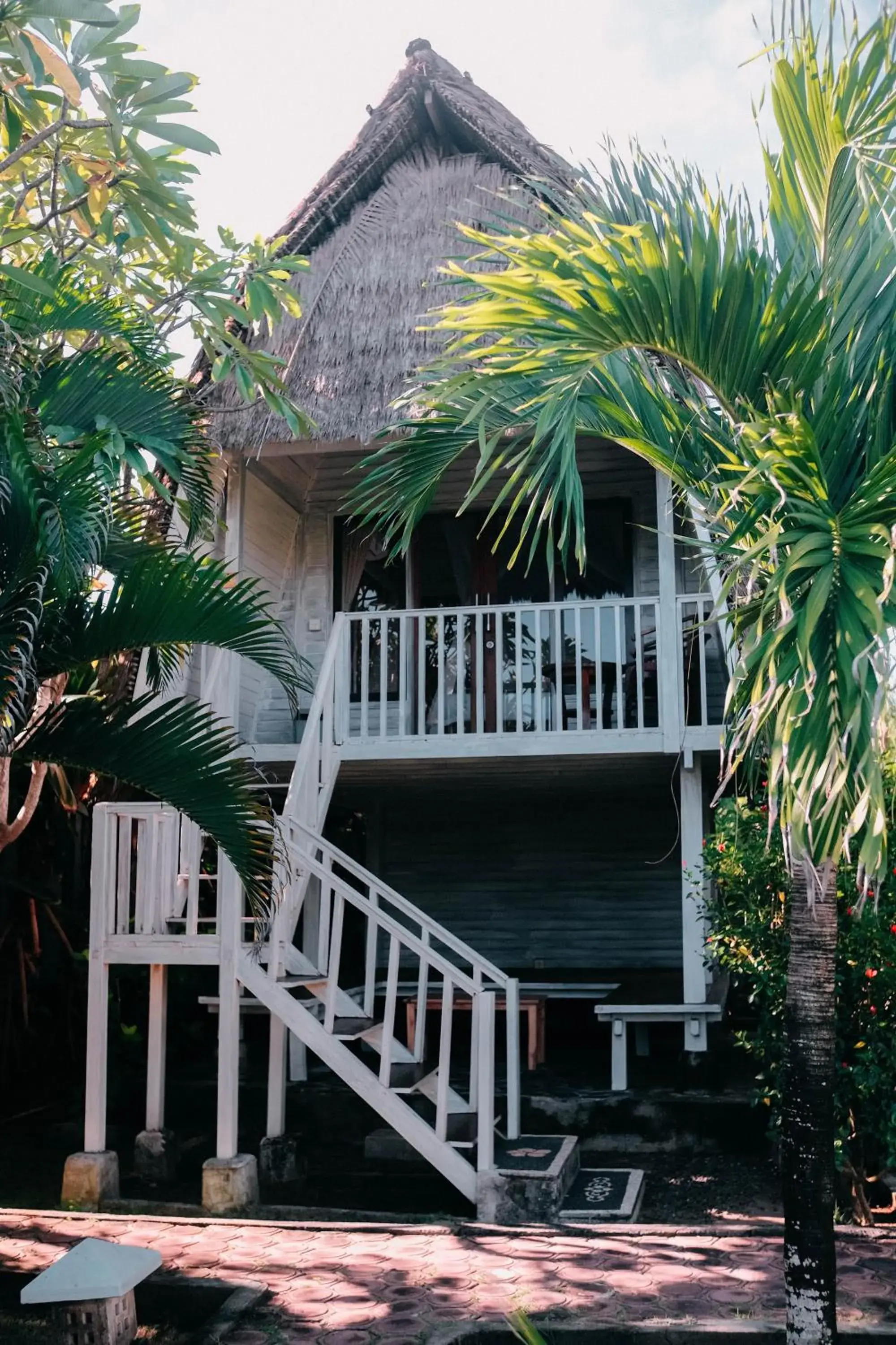 Property building in Abian Huts Dream Beach Lembongan Property building in Abian Huts Dream Beach Lembongan