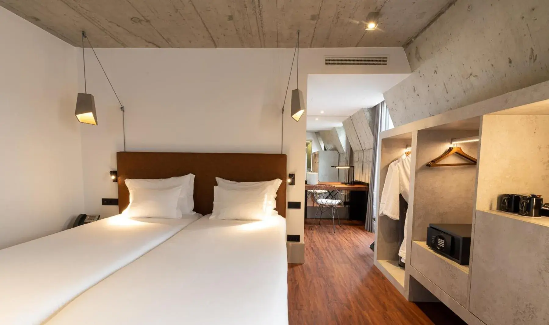 Bed in Hotel Cajú Bed in Hotel Cajú