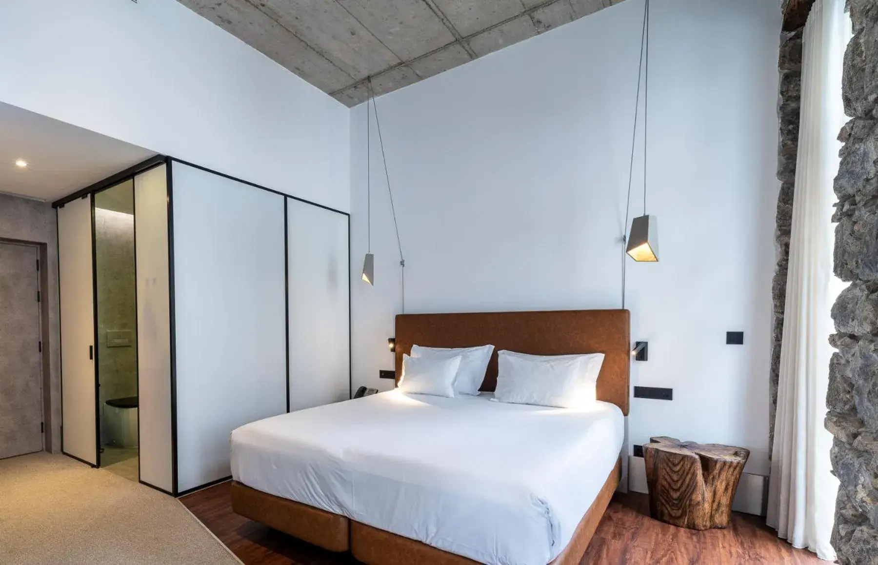 Bed in Hotel Cajú Bed in Hotel Cajú