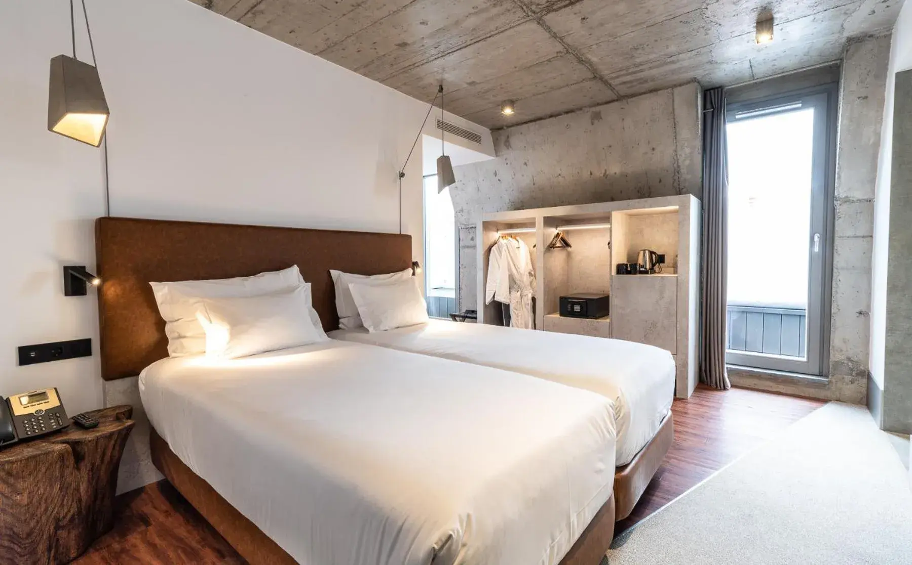 Bed in Hotel Cajú Bed in Hotel Cajú