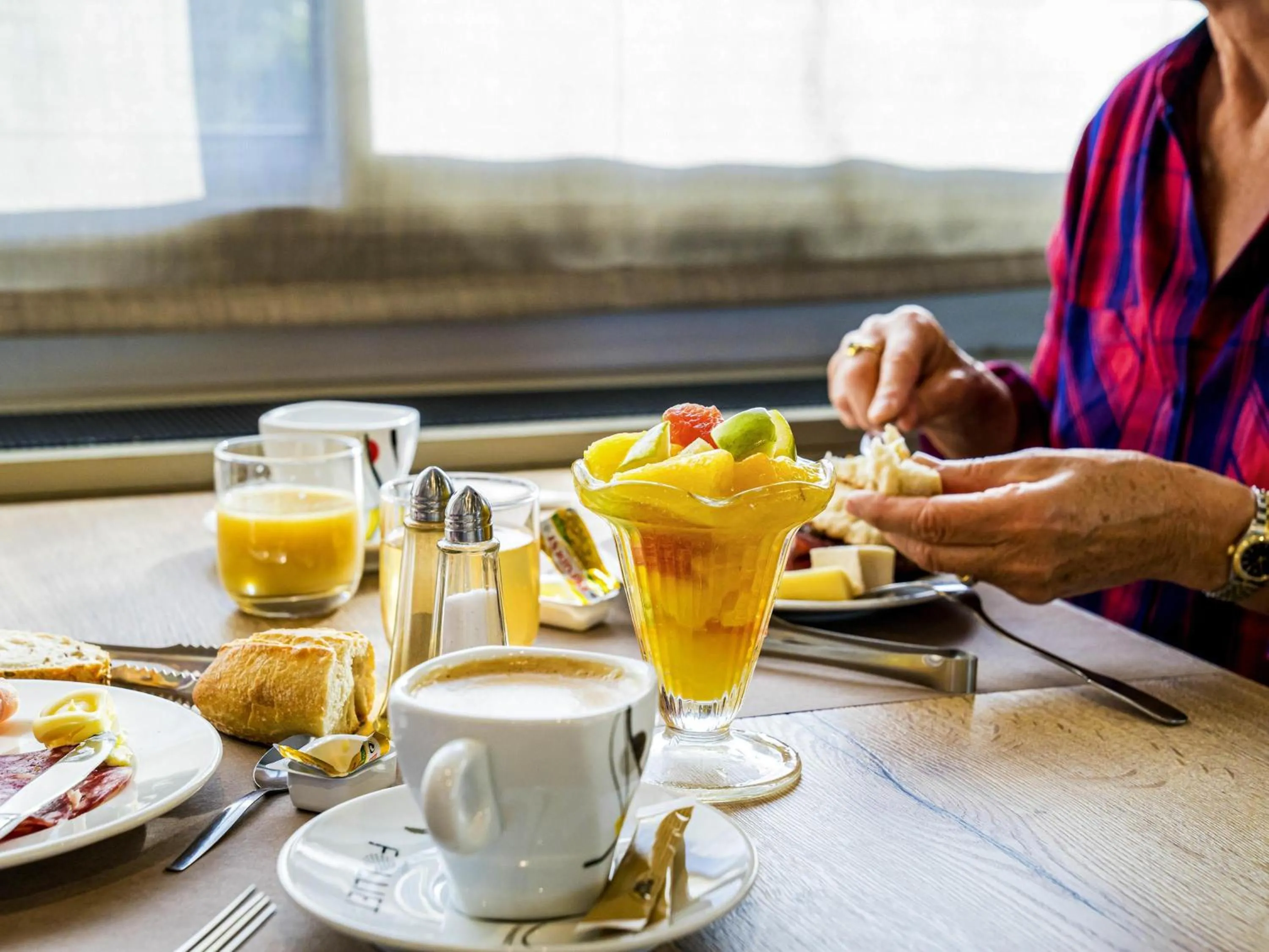 Breakfast in Mercure Vienne Sud Chanas