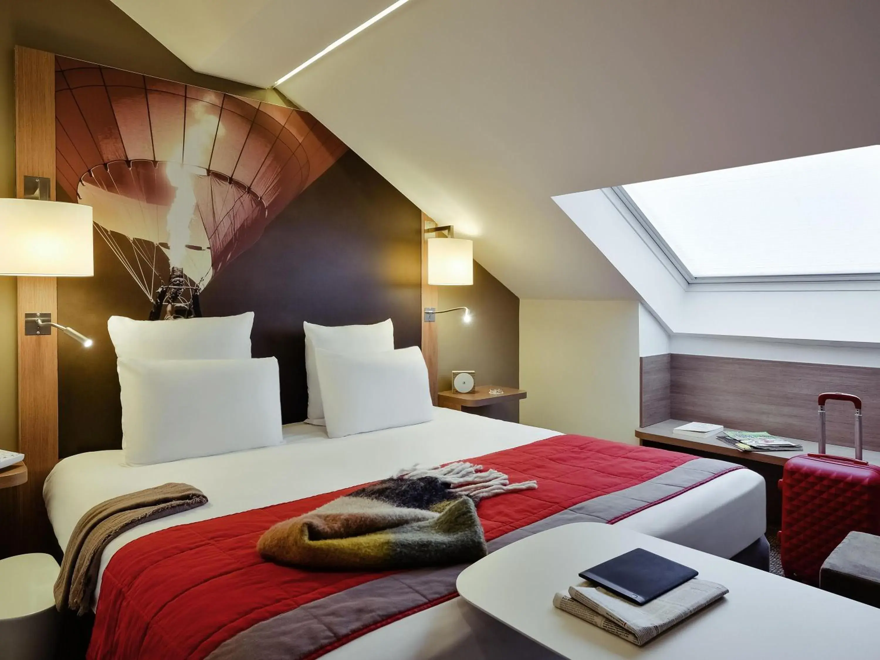 Bedroom, Bed in Mercure Vienne Sud Chanas Bedroom, Bed in Mercure Vienne Sud Chanas