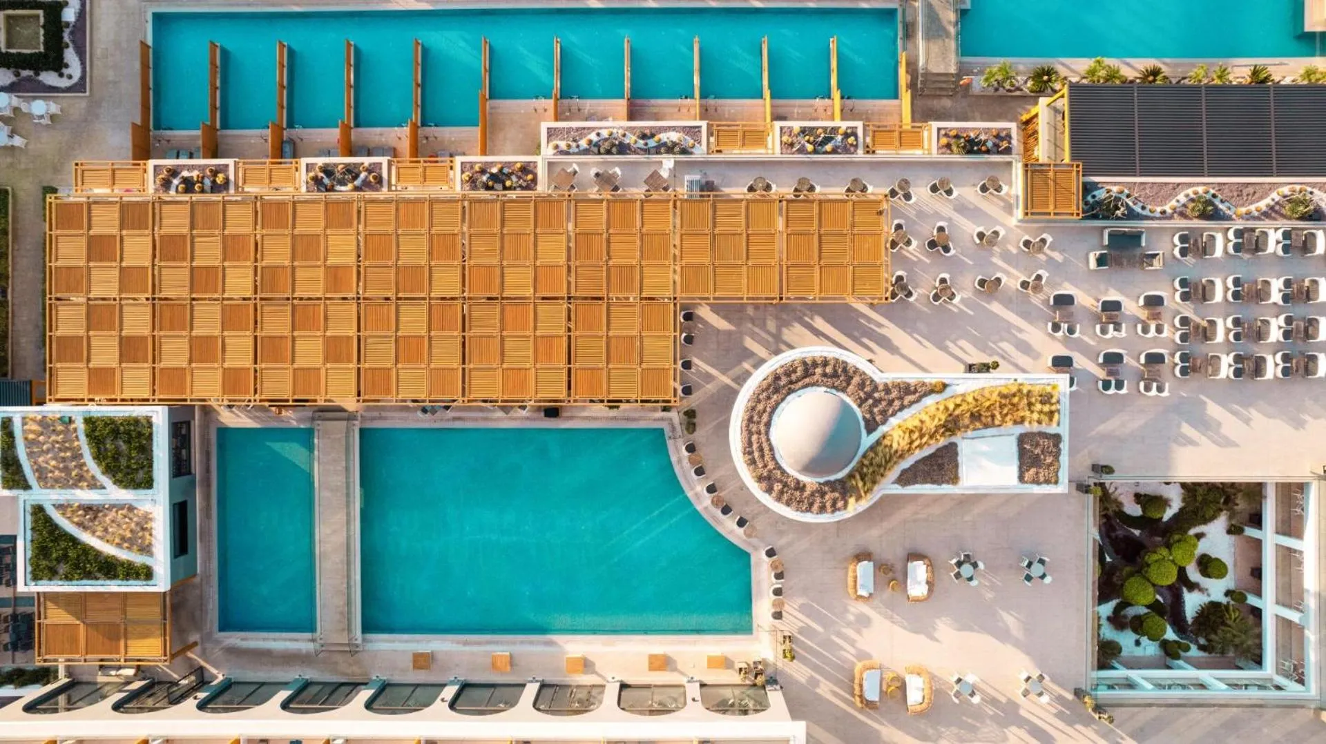 Swimming pool in Mitsis Selection Alila