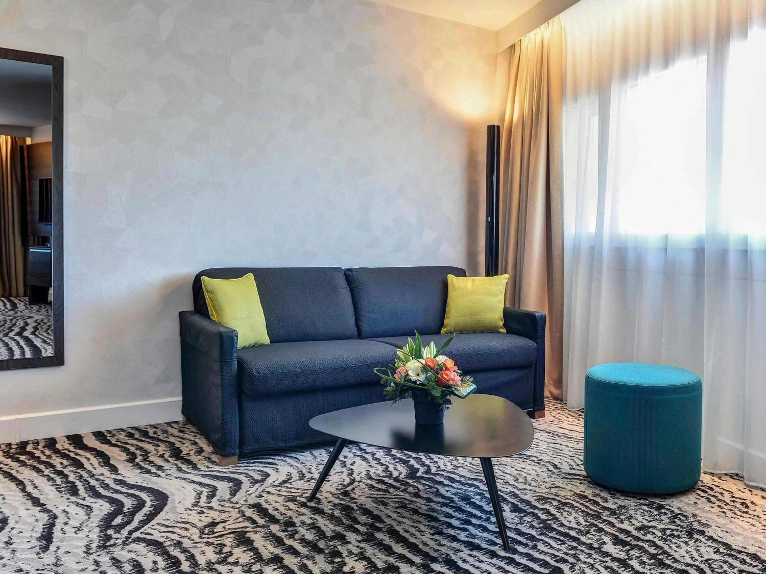 Bedroom in Novotel Paris 14 Porte d'Orléans