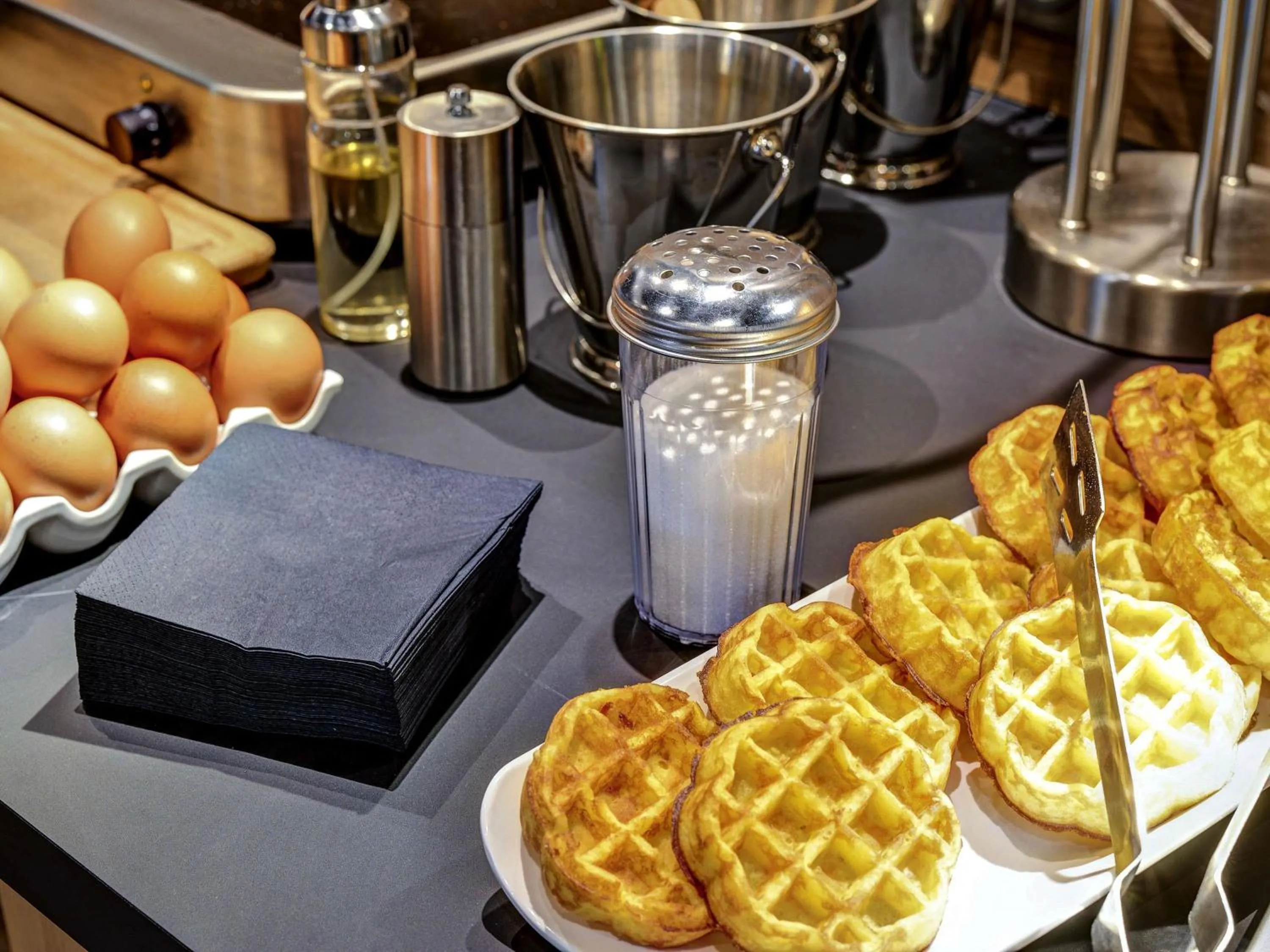 Breakfast in Novotel Paris 14 Porte d'Orléans