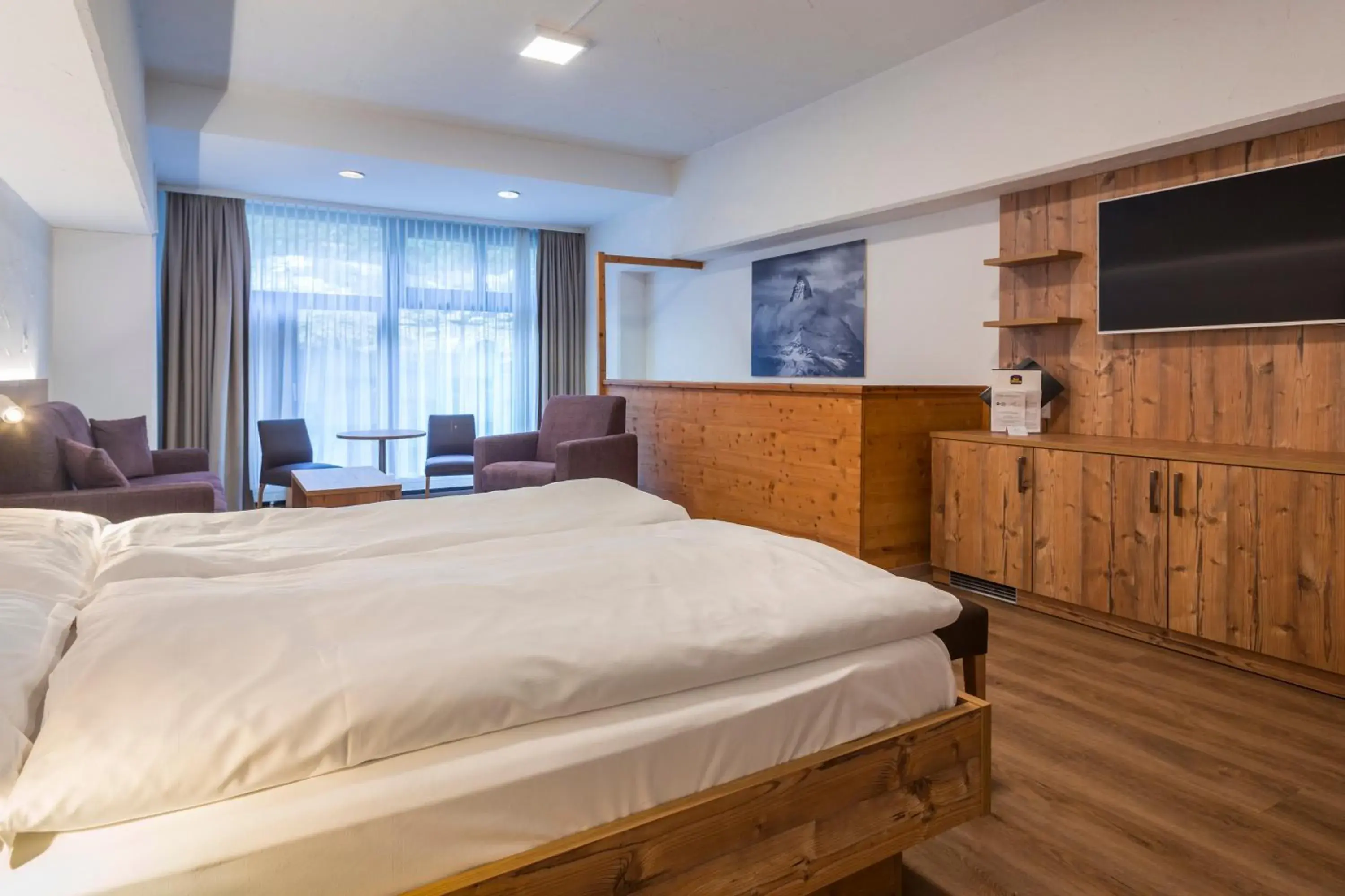 Double Room - No View in Zermatt Budget Rooms Double Room - No View in Zermatt Budget Rooms