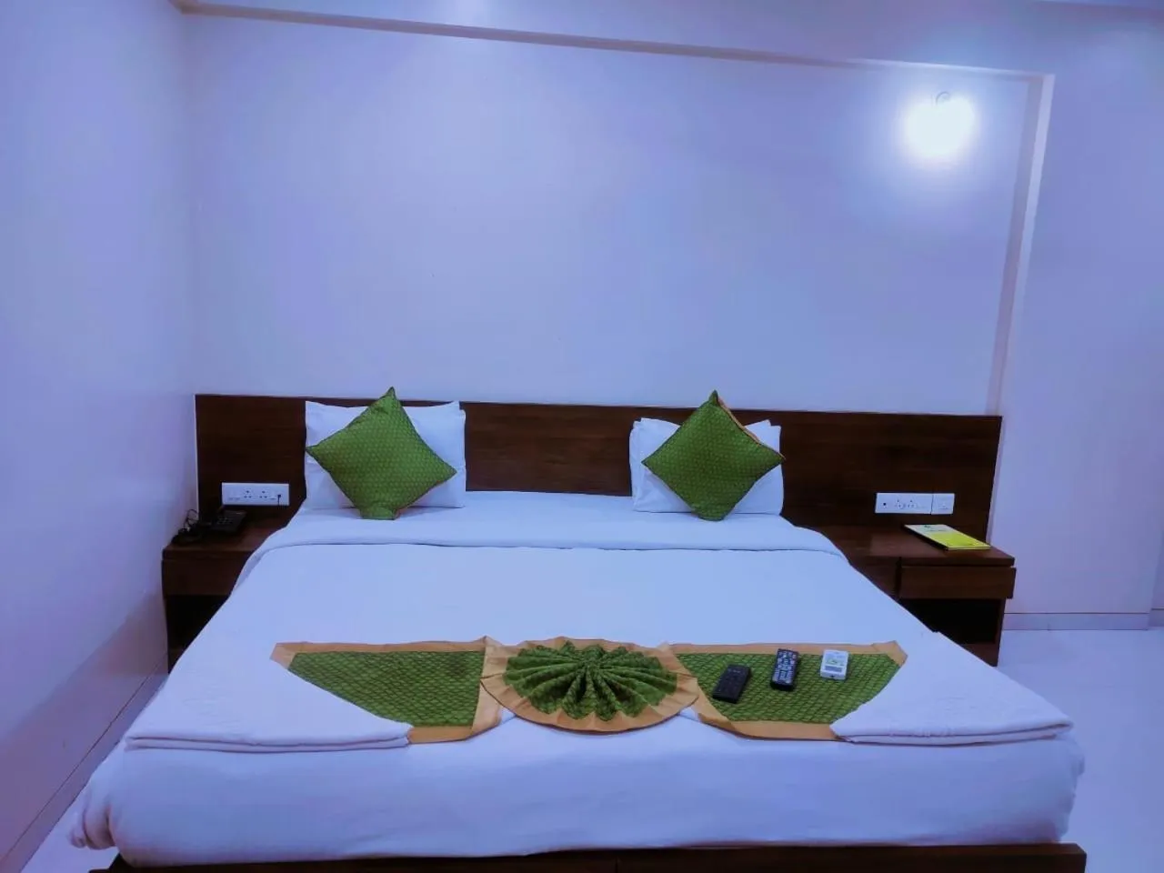 Bed in Kedari Residency