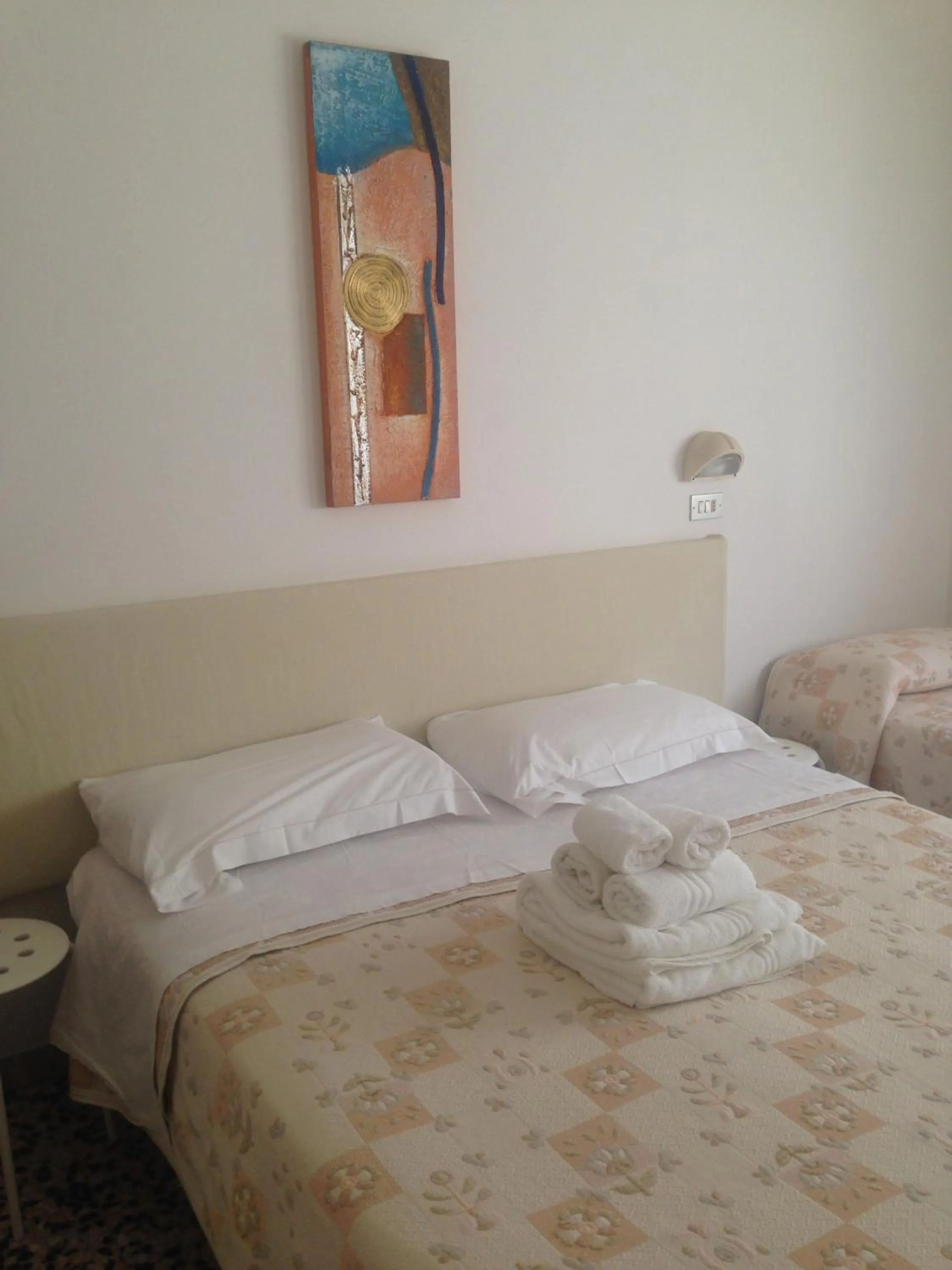 Bed in Hotel Lucerna